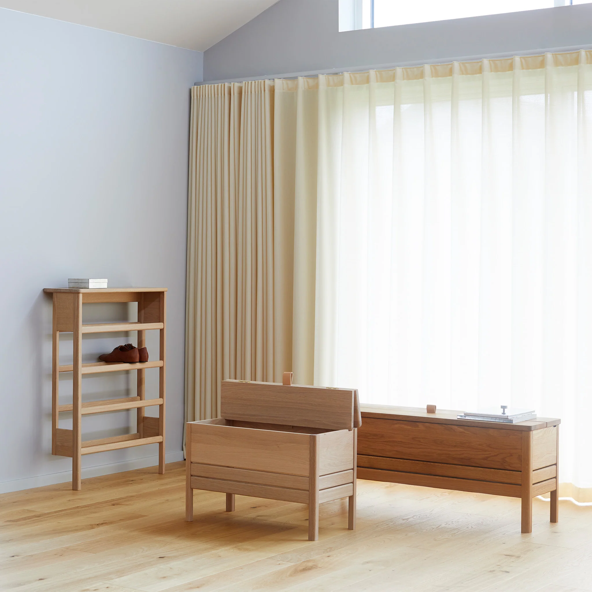 A Line Shoe Rack 72 by Form and Refine - Image 4