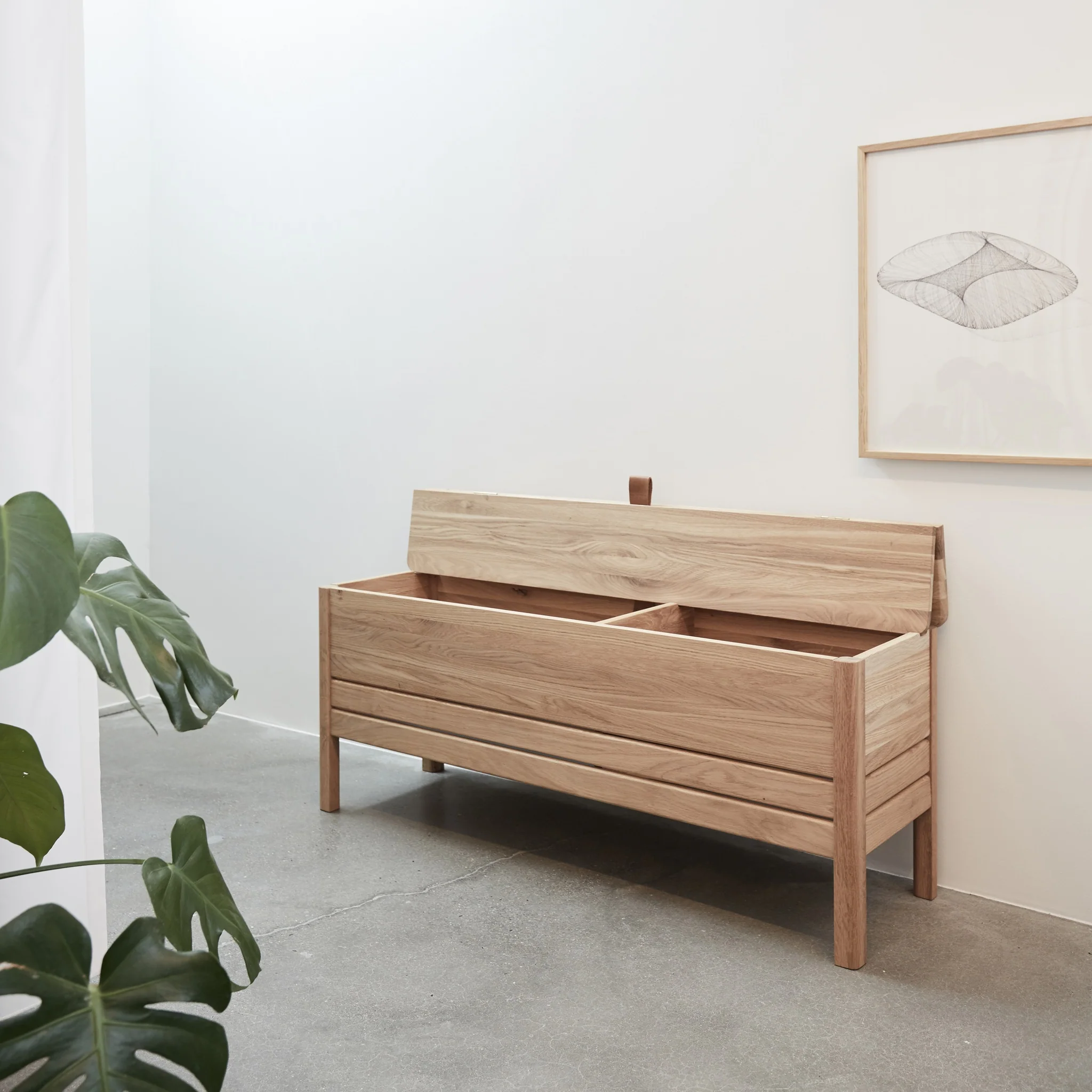 A Line Storage Bench 111 by Form and Refine - Image 2