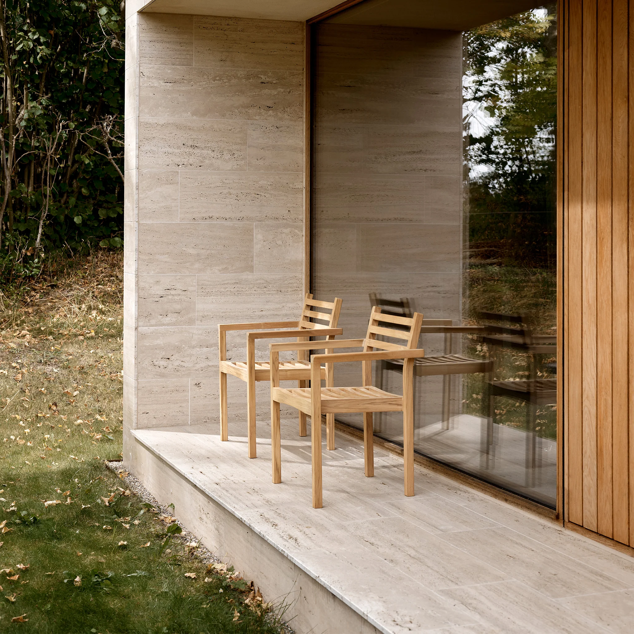 AH502 Outdoor Dining Armchair by Alfred Homann - Image 5