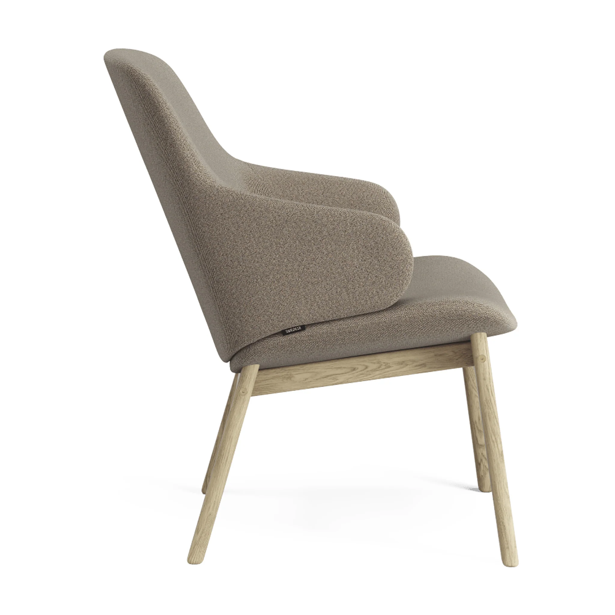 Amstelle Lounge Chair with Wooden Base by Swedese - Image 3