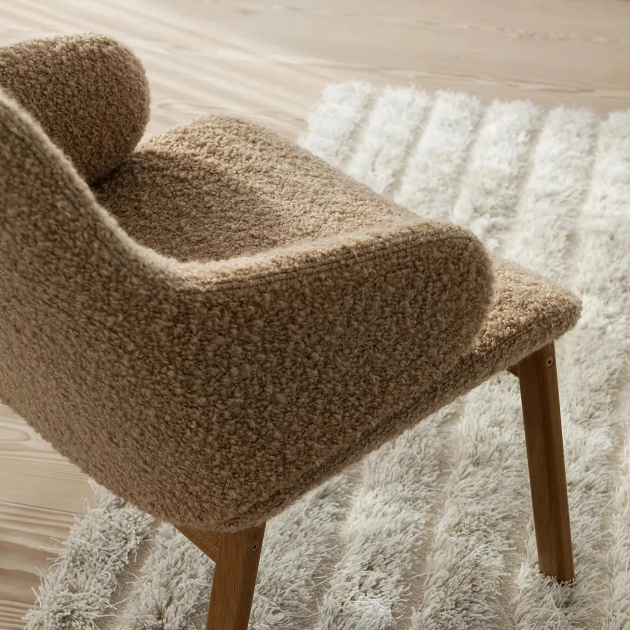 Amstelle Lounge Chair with Wooden Base by Swedese - Image 6
