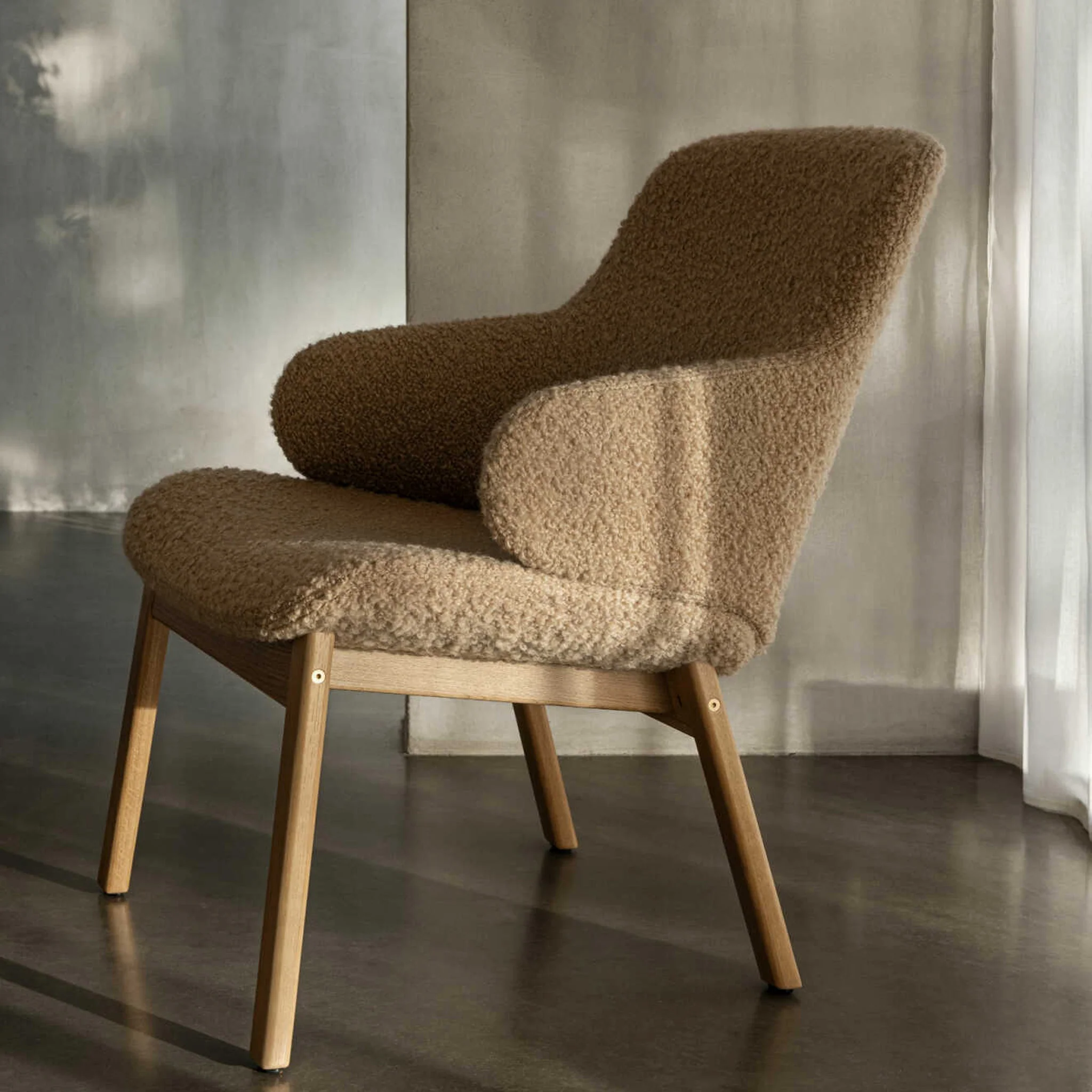 Amstelle Lounge Chair with Wooden Base by Swedese - Image 7