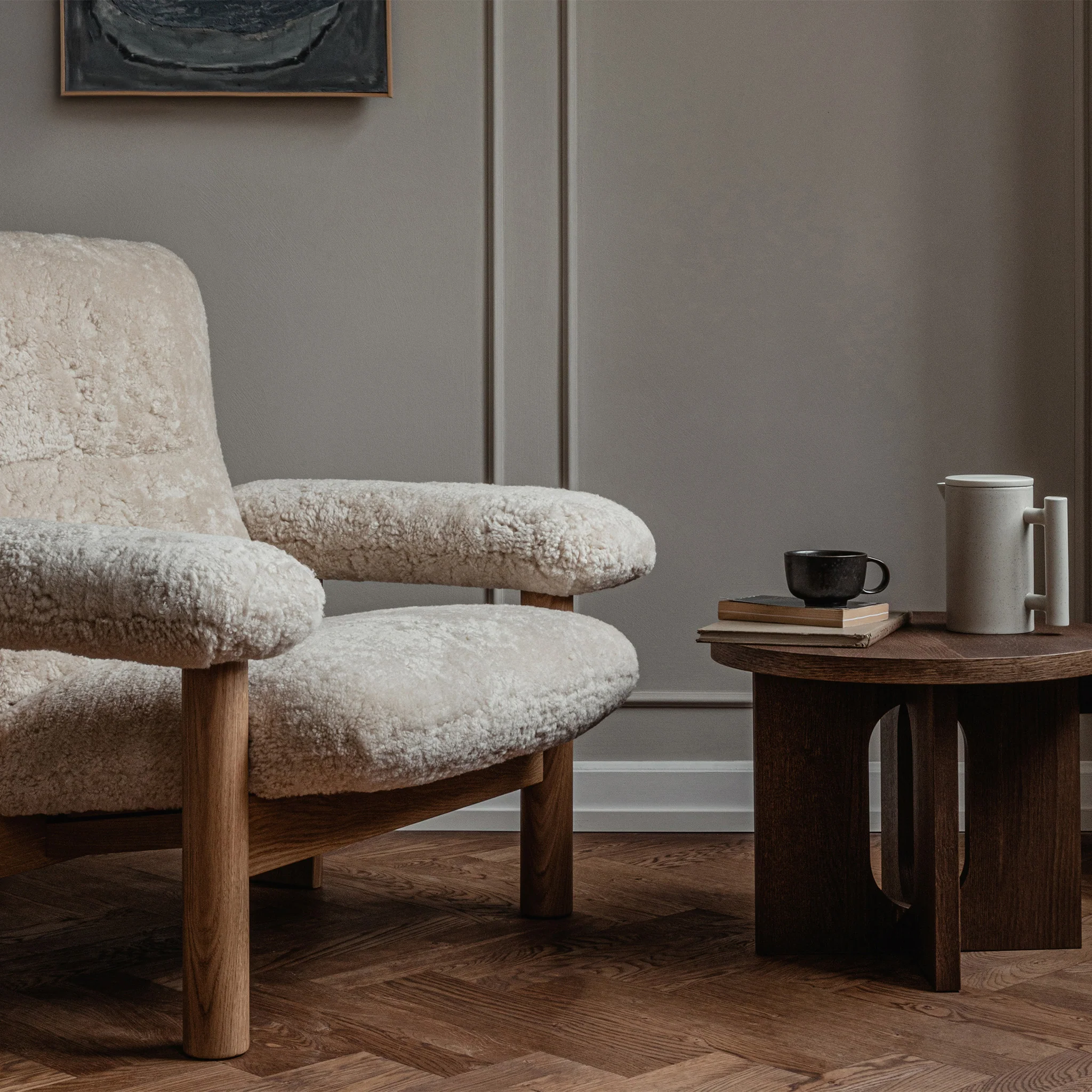 Androgyne Side Table Wood by Danielle Siggerud - Image 2