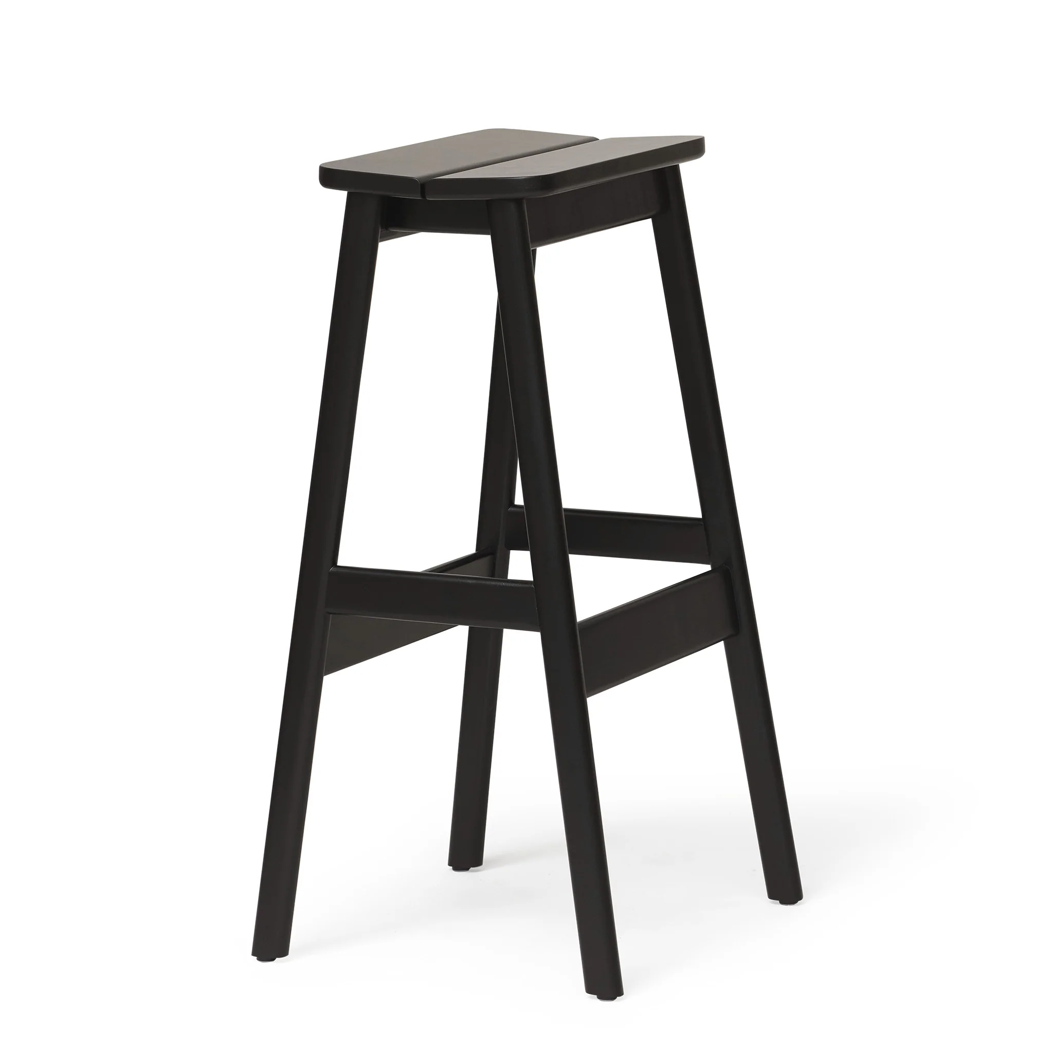 Angle Bar Stool By Form and Refine - Image 4