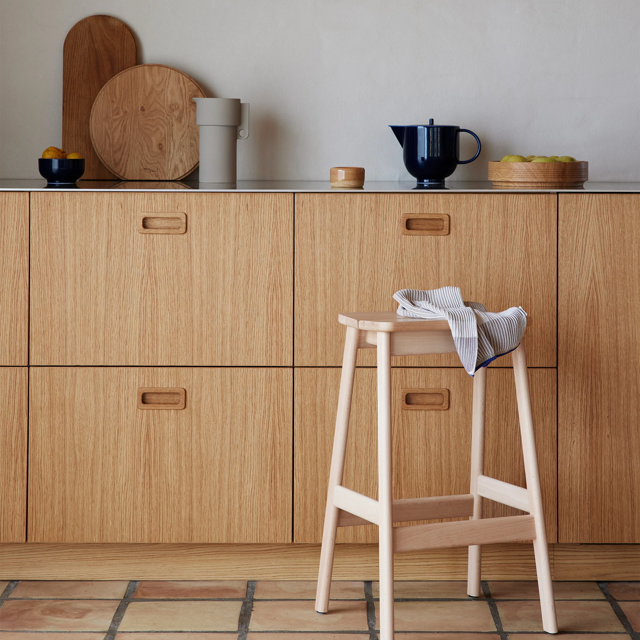 Angle Bar Stool By Form and Refine - Image 6
