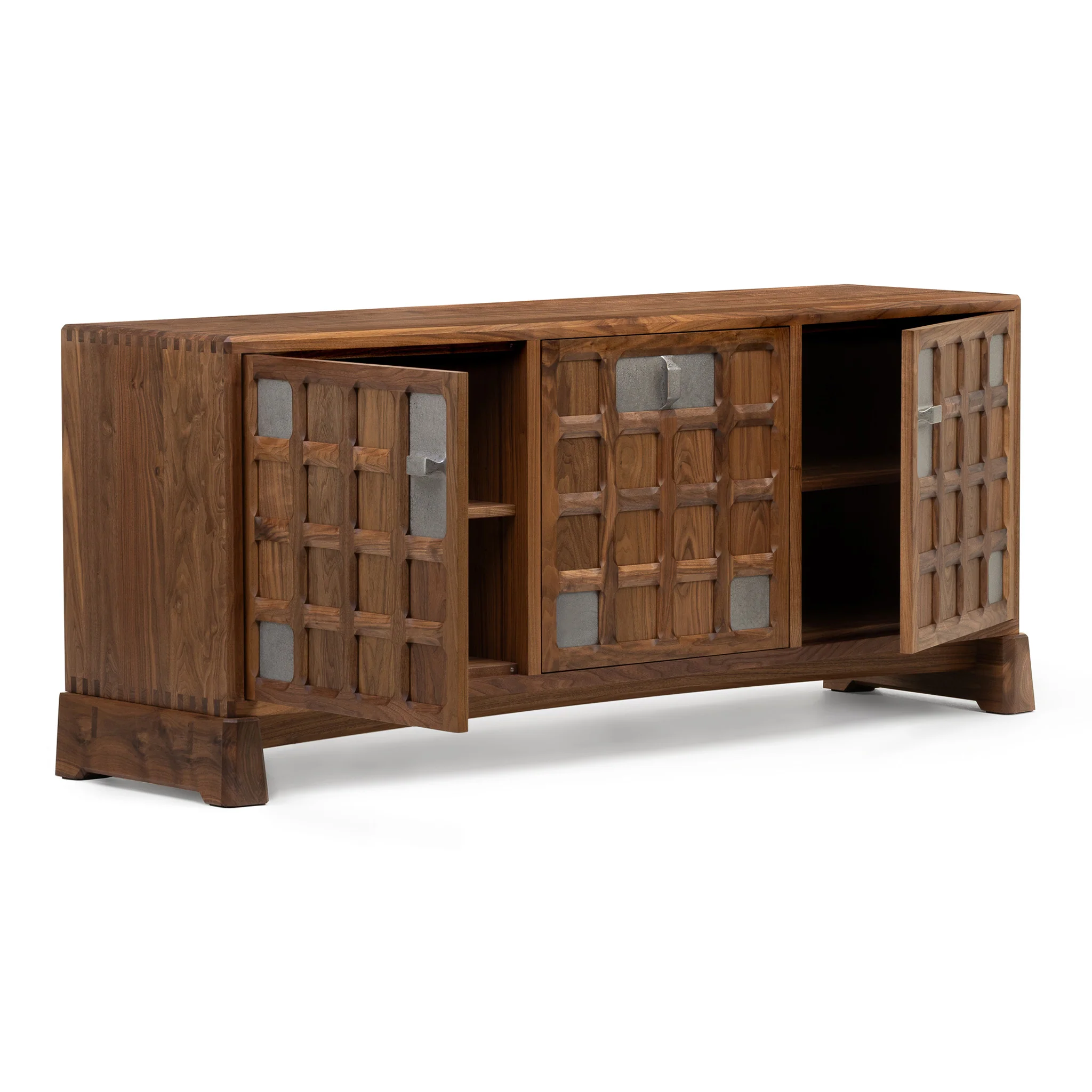 Arts and Crafts 3 Unit Sideboard - Image 5