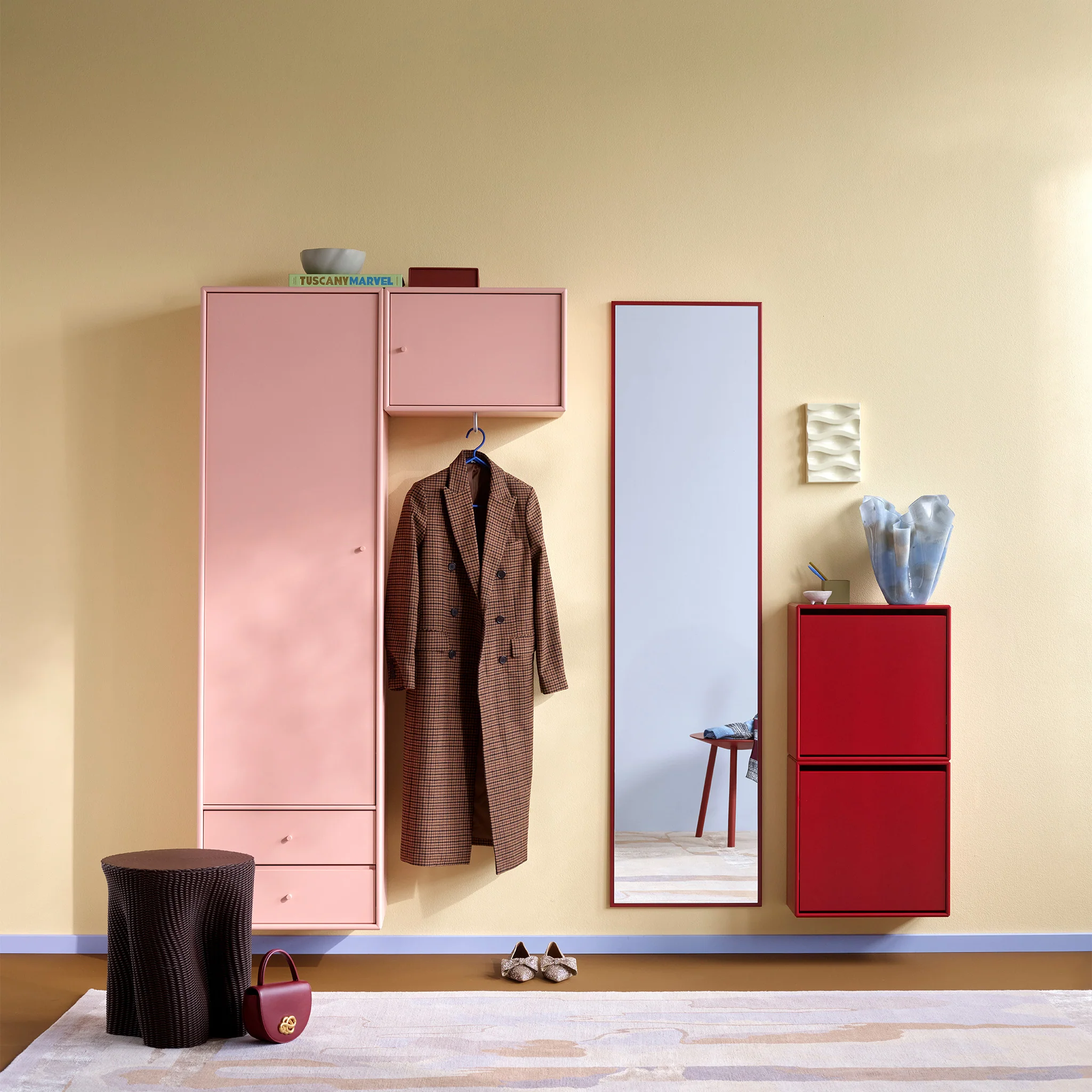 Attire II Wardrobe Unit by Montana Furniture - Image 4