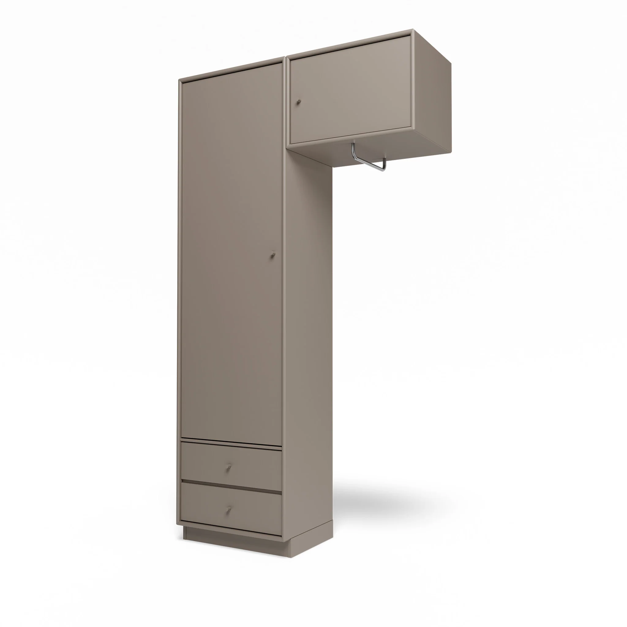 Attire II Wardrobe Unit by Montana Furniture - Image 9