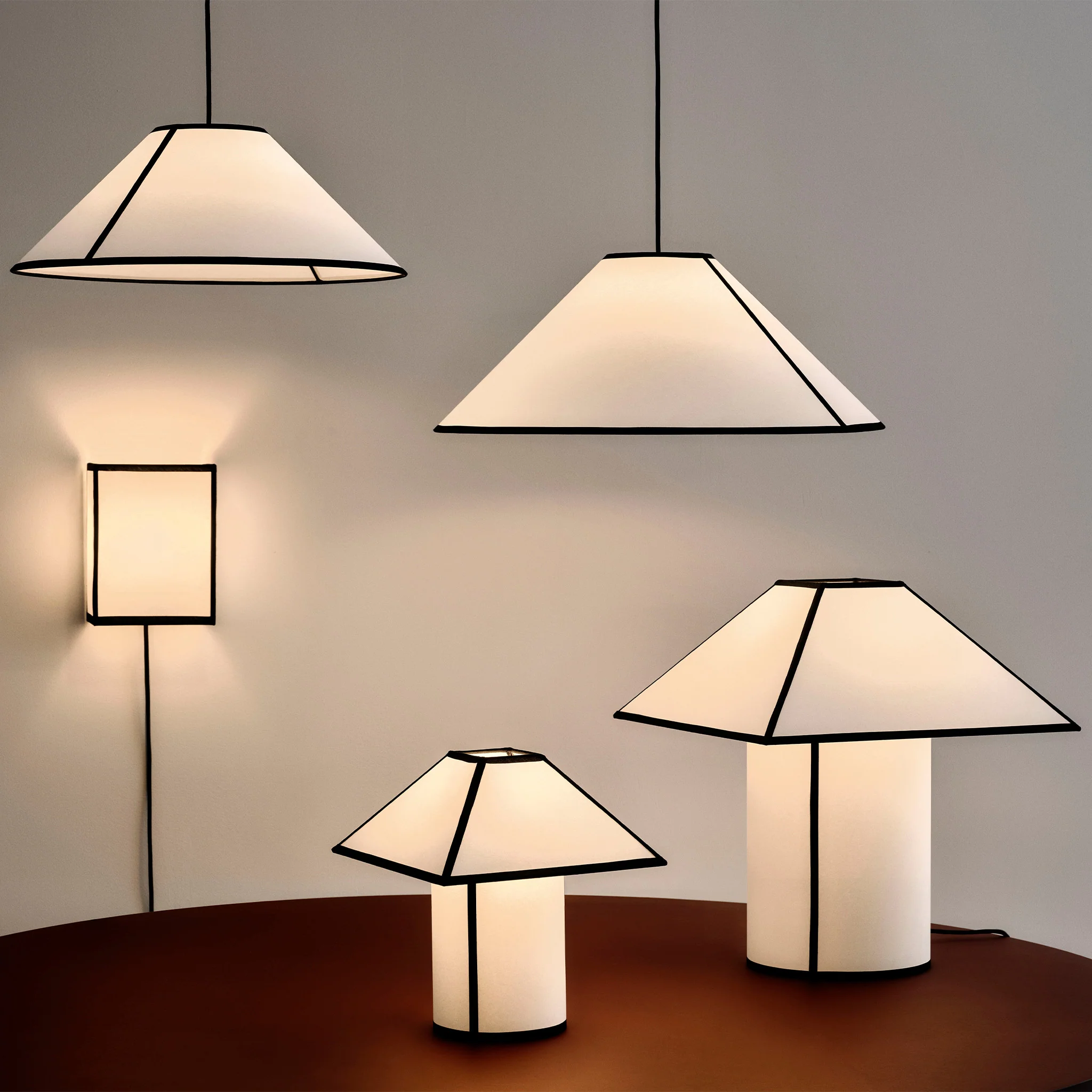 Ava Pyramid Table Lamp By Hay - Image 8