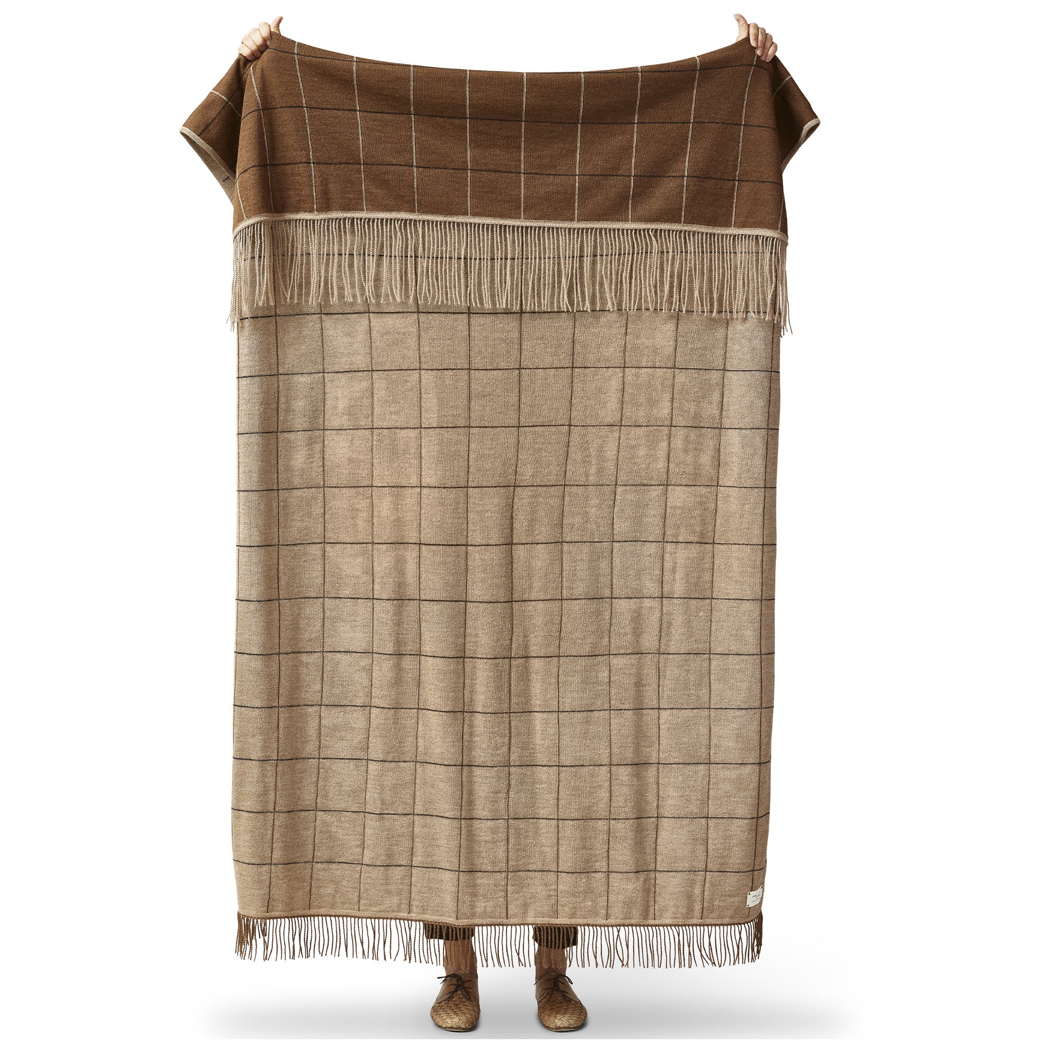 Aymara New Squares Blanket by Form and Refine - Image 3
