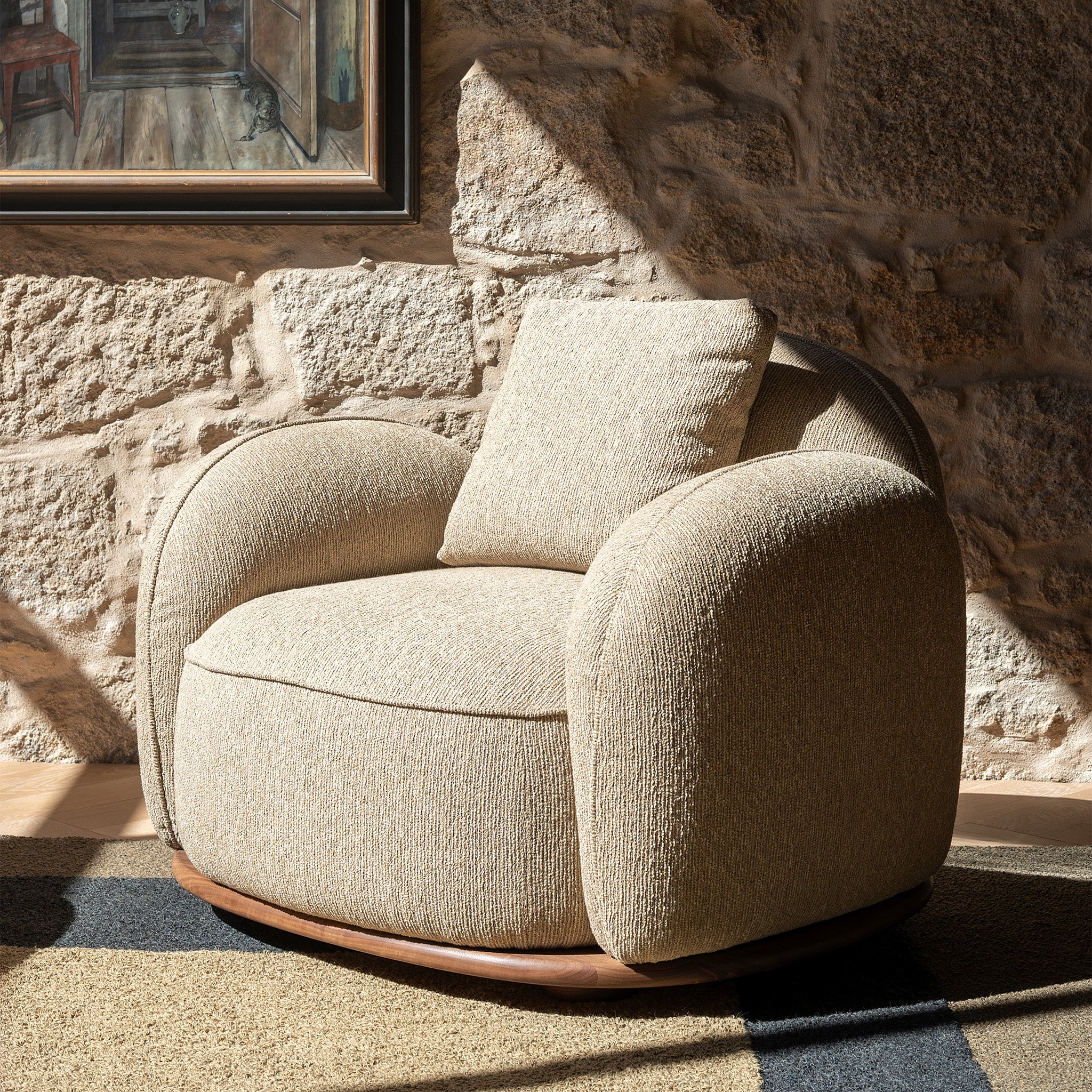 Azores Collection Lounge Armchair by Luca Nichetto - Image 7