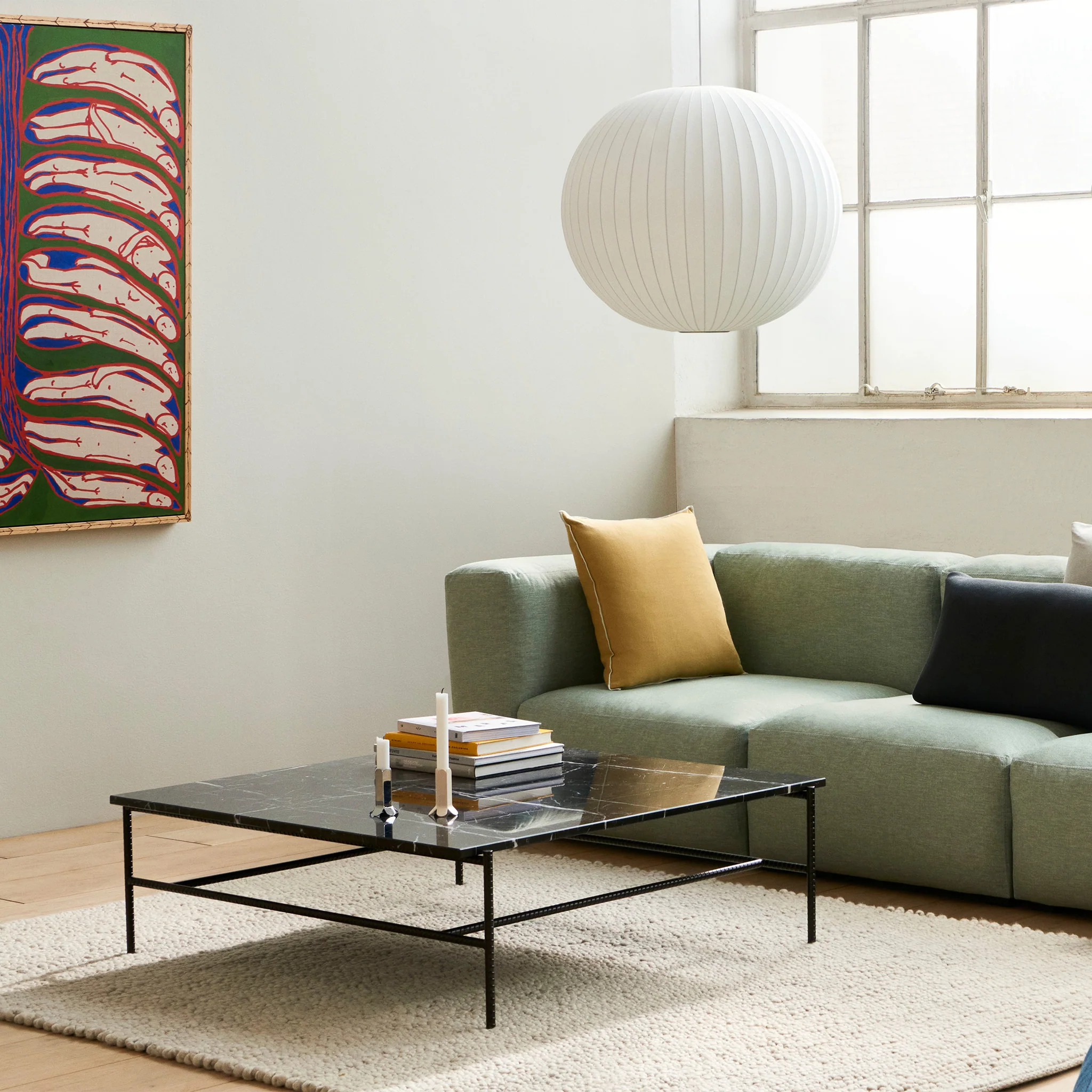 Nelson Ball Bubble Pendant Light by Hay - Image 9