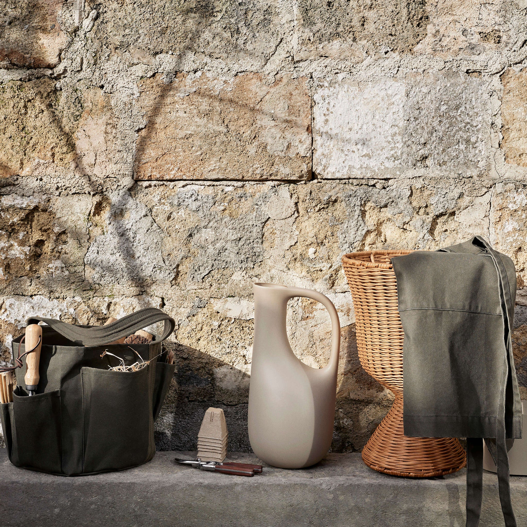Bark Garden Bucket Bag by Ferm Living - Image 2