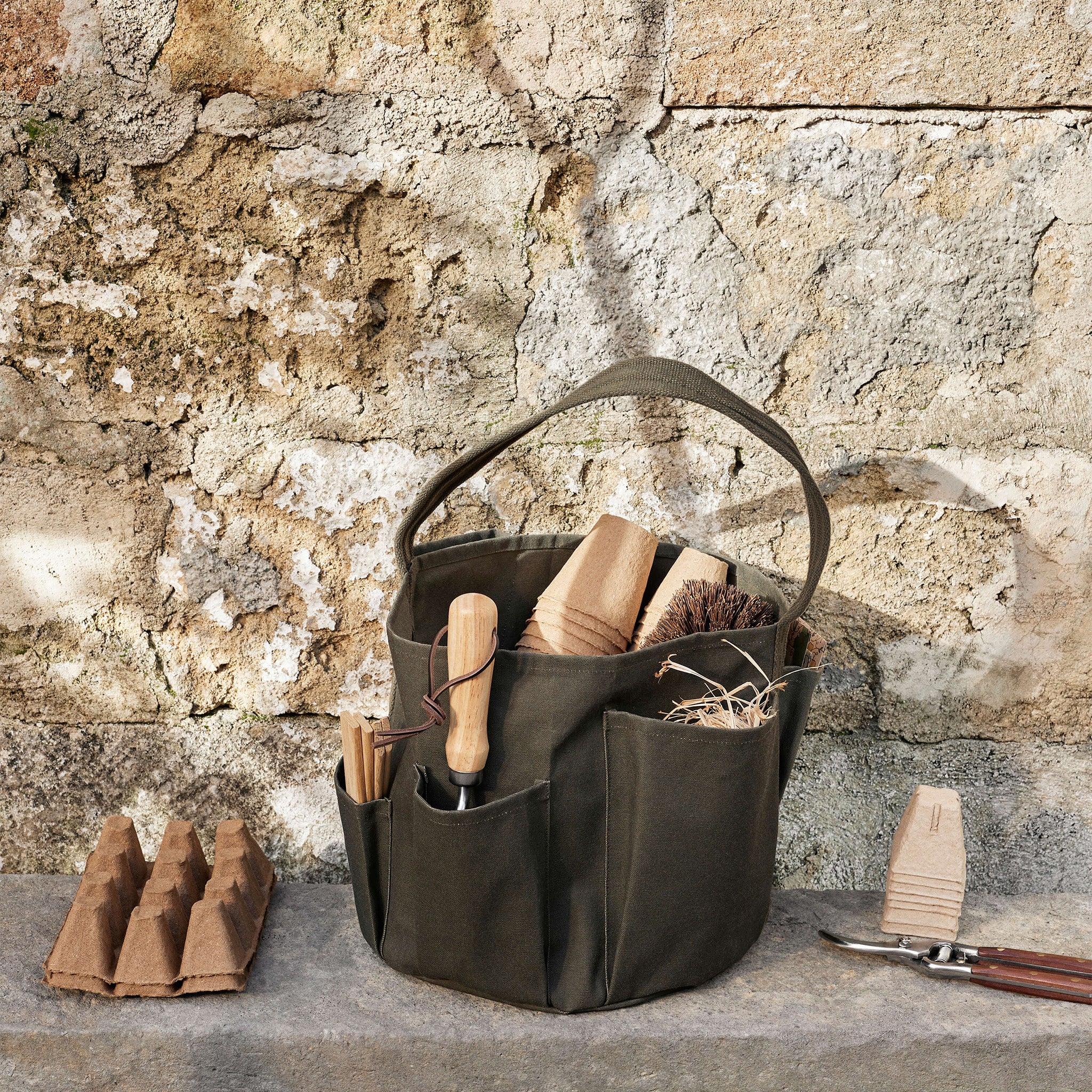 Bark Garden Bucket Bag by Ferm Living - Image 3