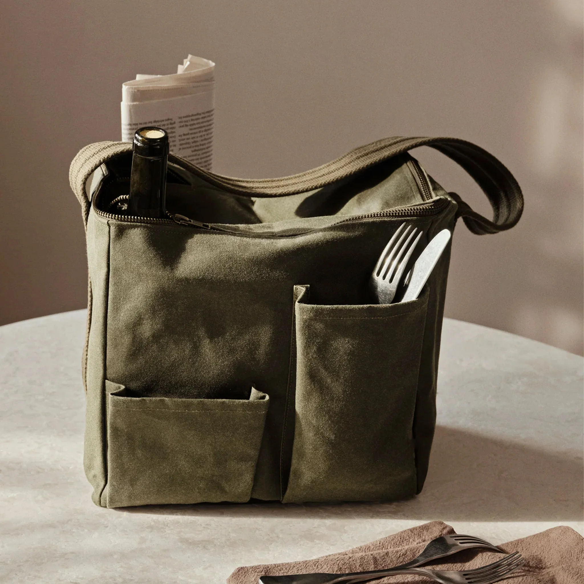 Bark Garden Picnic Bag by Ferm Living - Image 3
