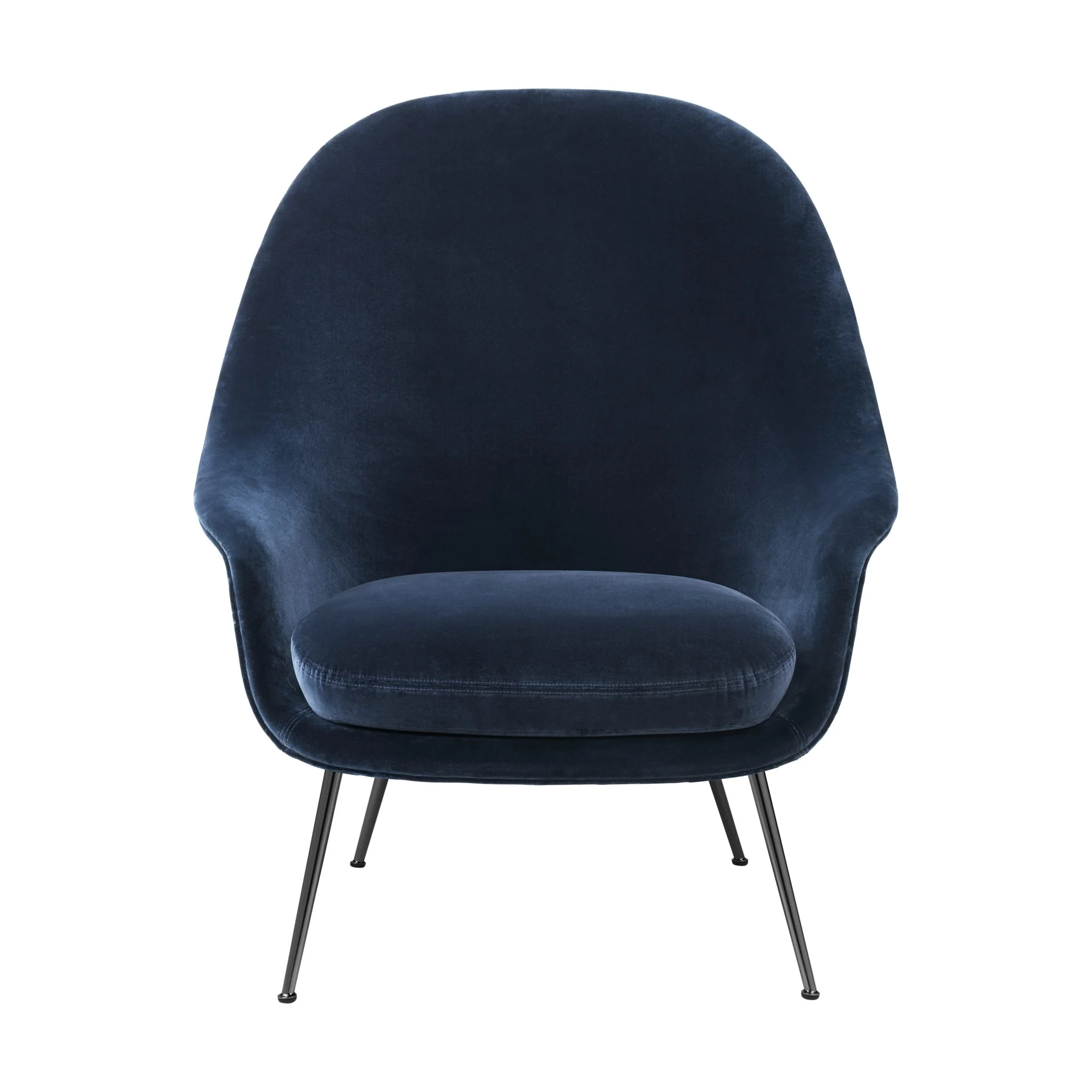 Bat Lounge Chair High Back Conic Base by Gubi - Image 3