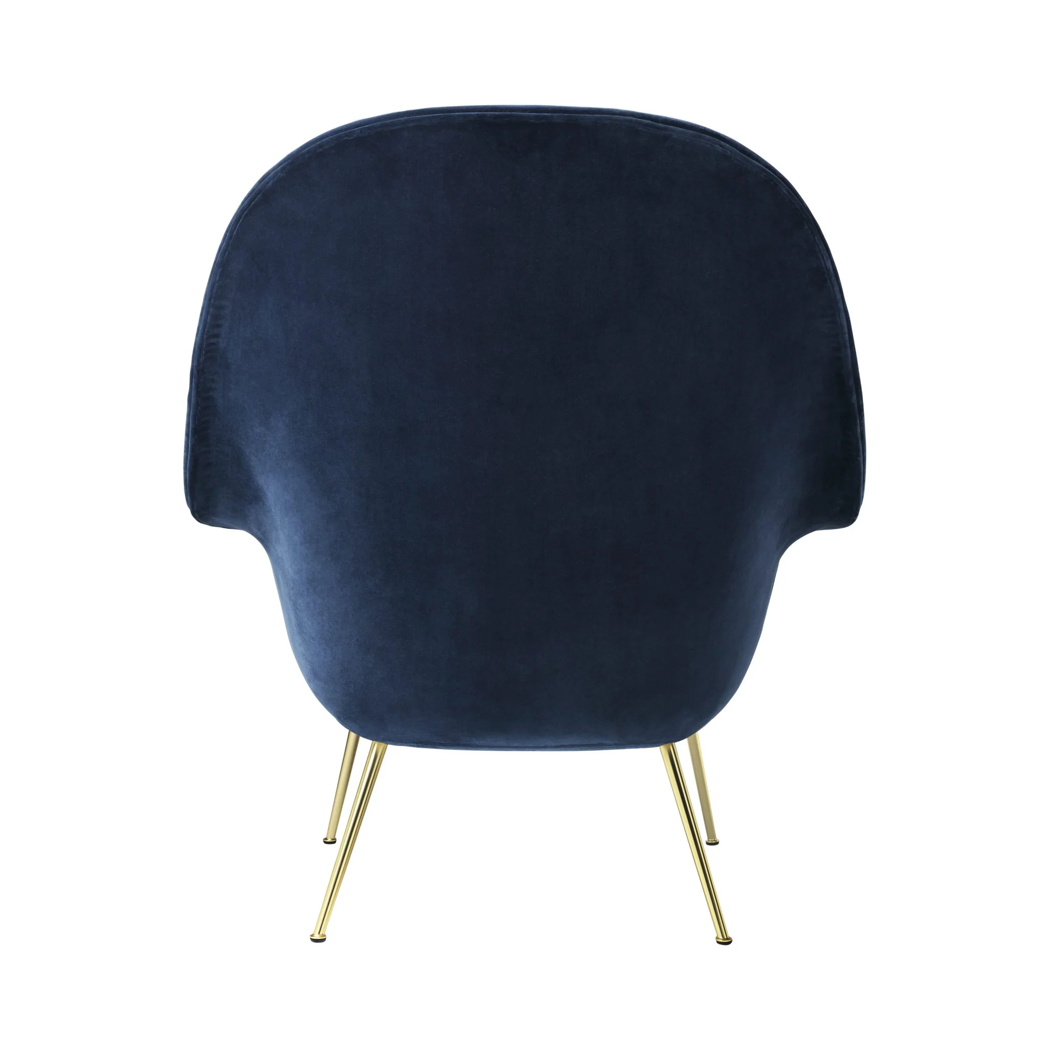 Bat Lounge Chair High Back Conic Base by Gubi - Image 4