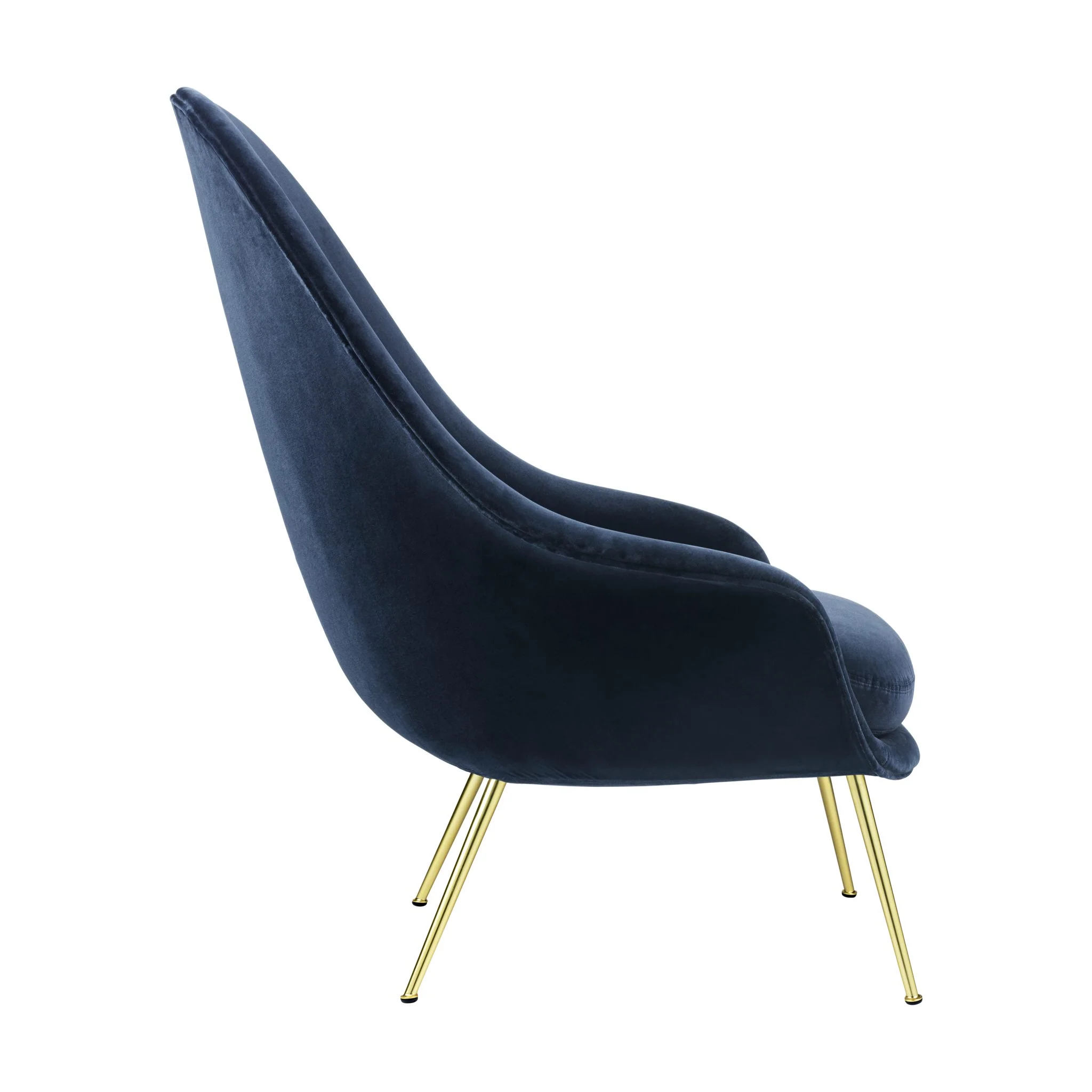 Bat Lounge Chair High Back Conic Base by Gubi - Image 5