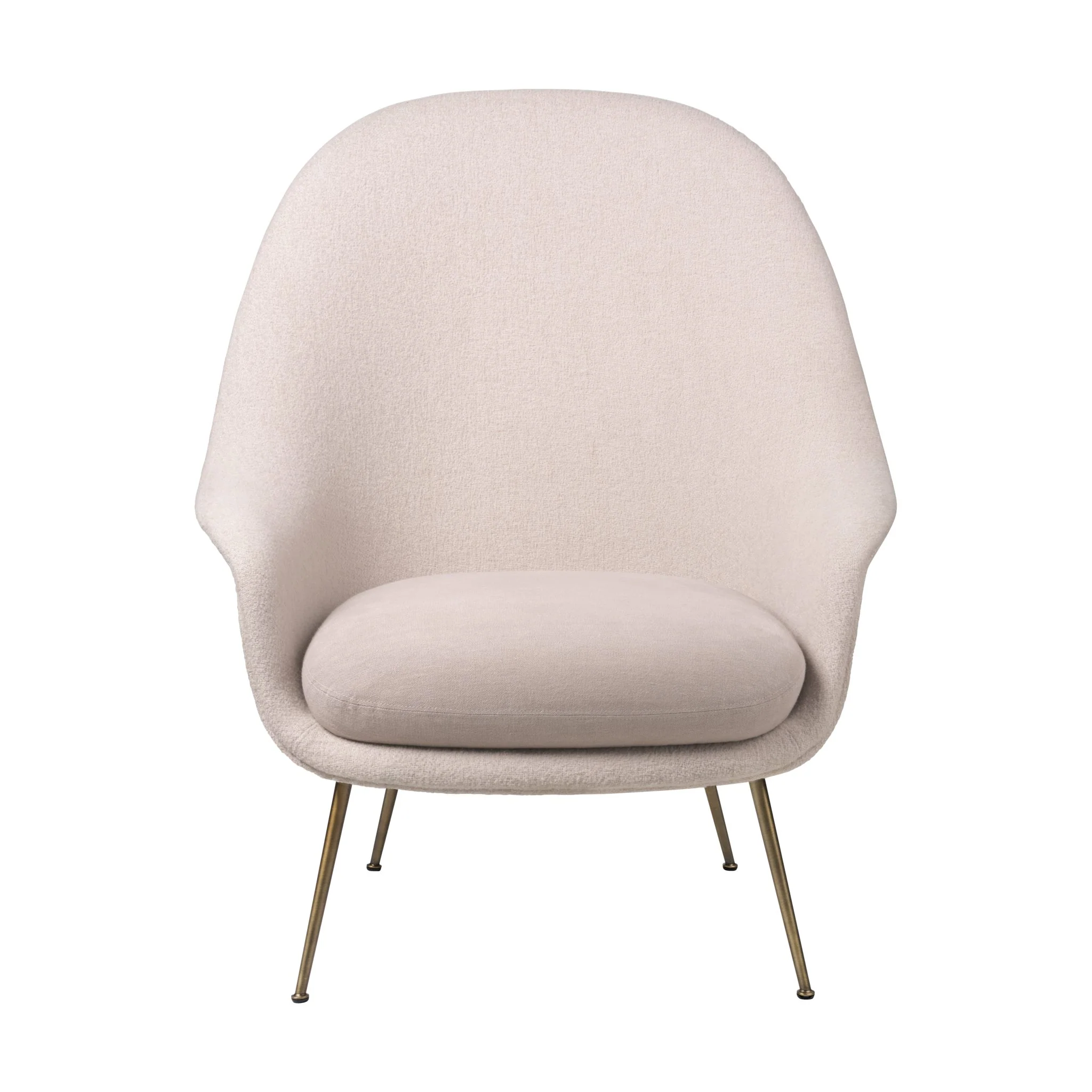 Bat Lounge Chair High Back Conic Base by Gubi - Image 7