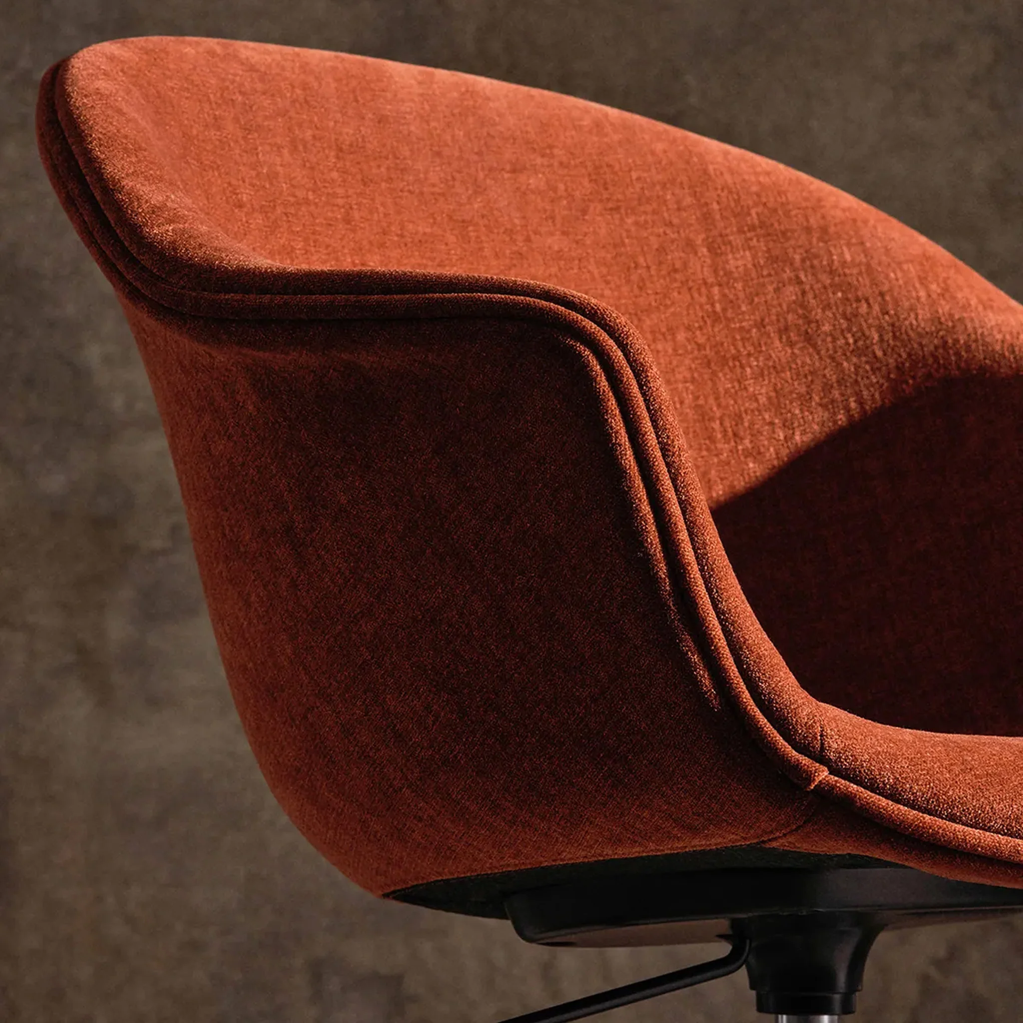 Bat Upholstered Meeting Chair Height Adjustable by Gubi - Image 3