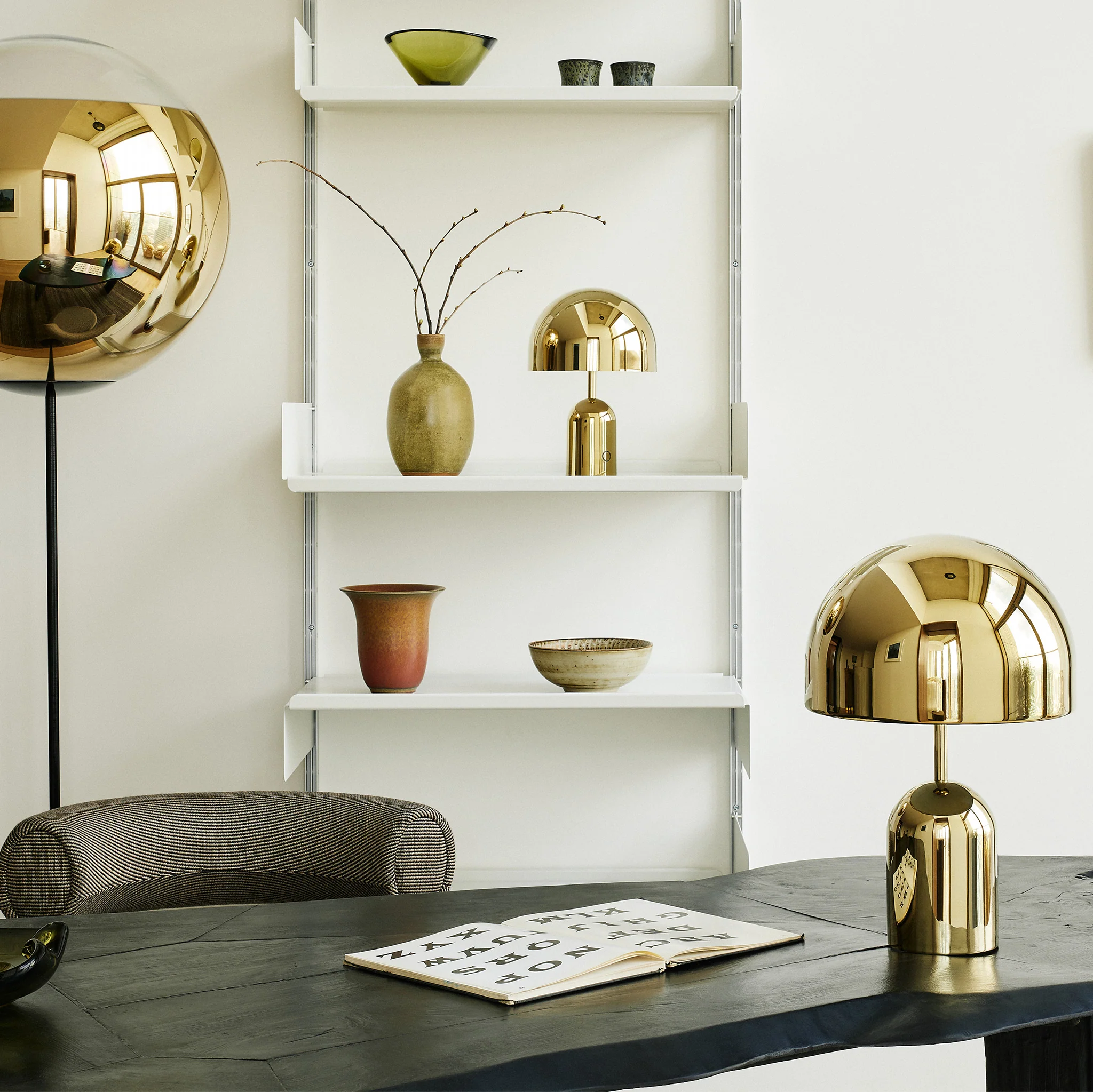 Bell Table Lamp Metallic by Tom Dixon - Image 9