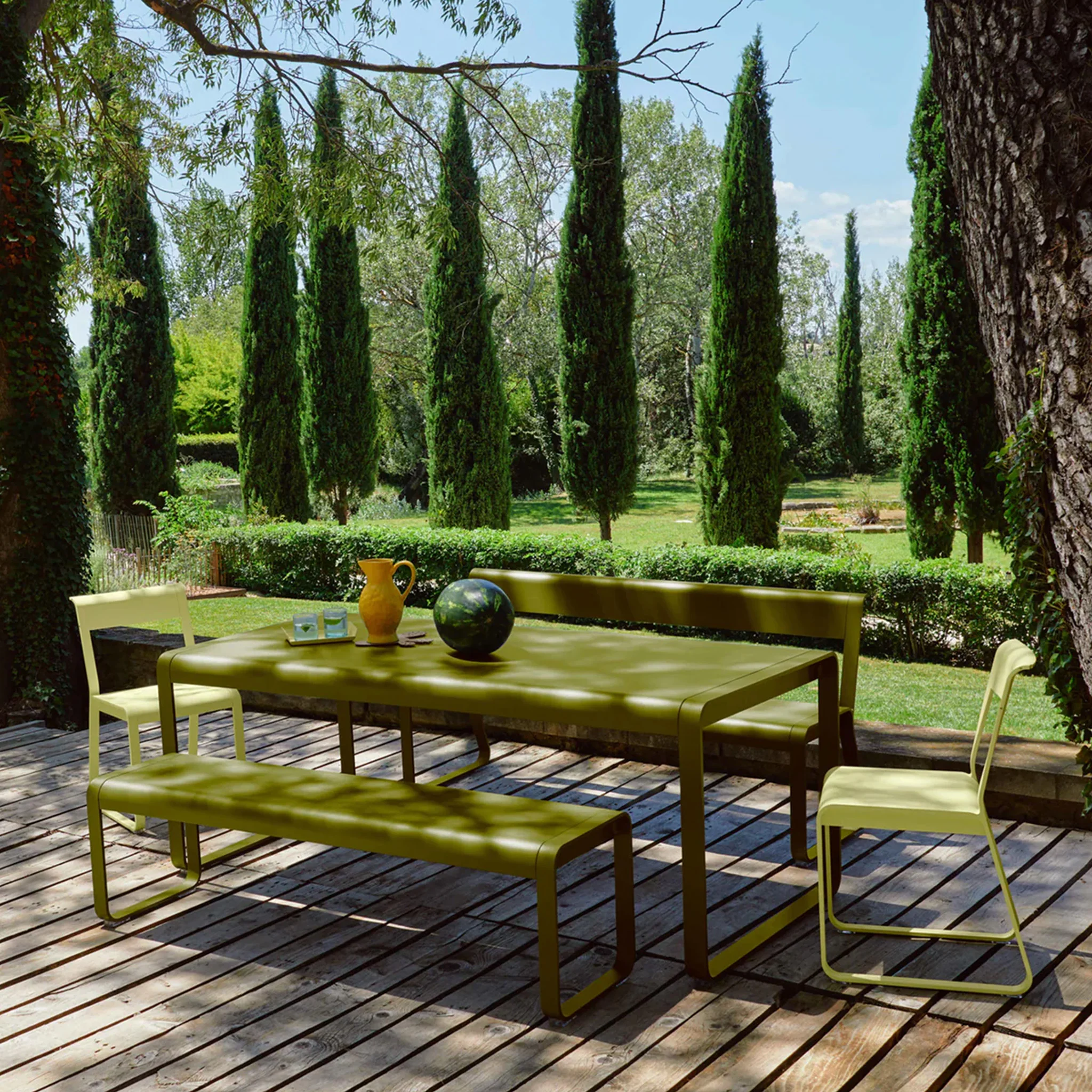 Bellevie 4 Seater Bench by Fermob - Image 4