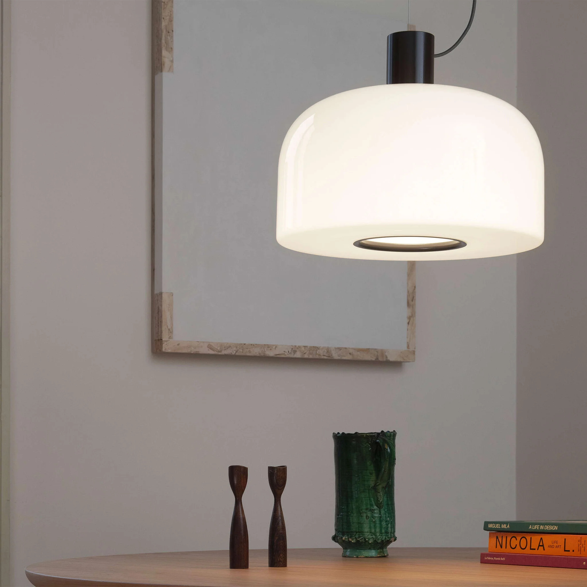 Bellhop Glass S2 Pendant Lamp by Edward Barber & Jay Osgerby - Image 5