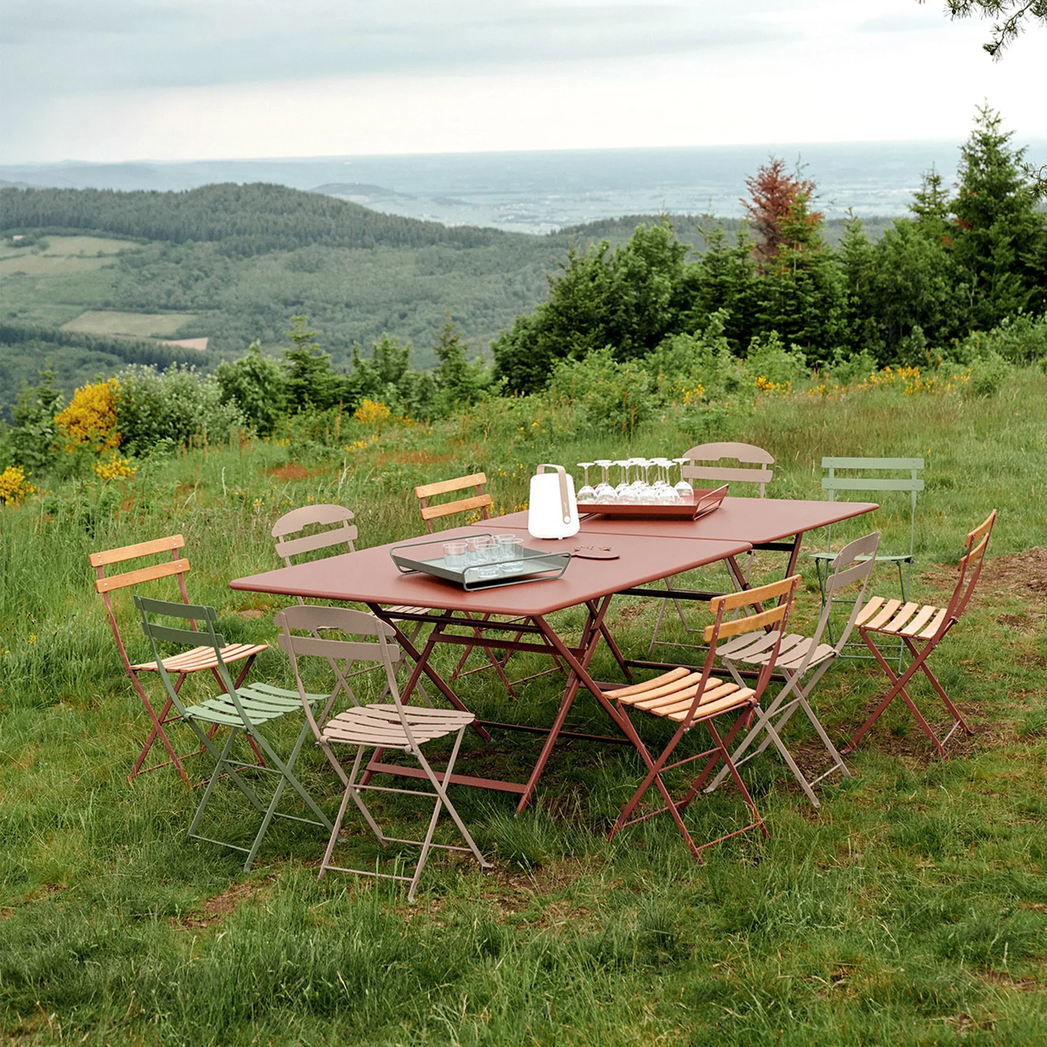 Bistro Rectangular Folding Table by Fermob - Image 7