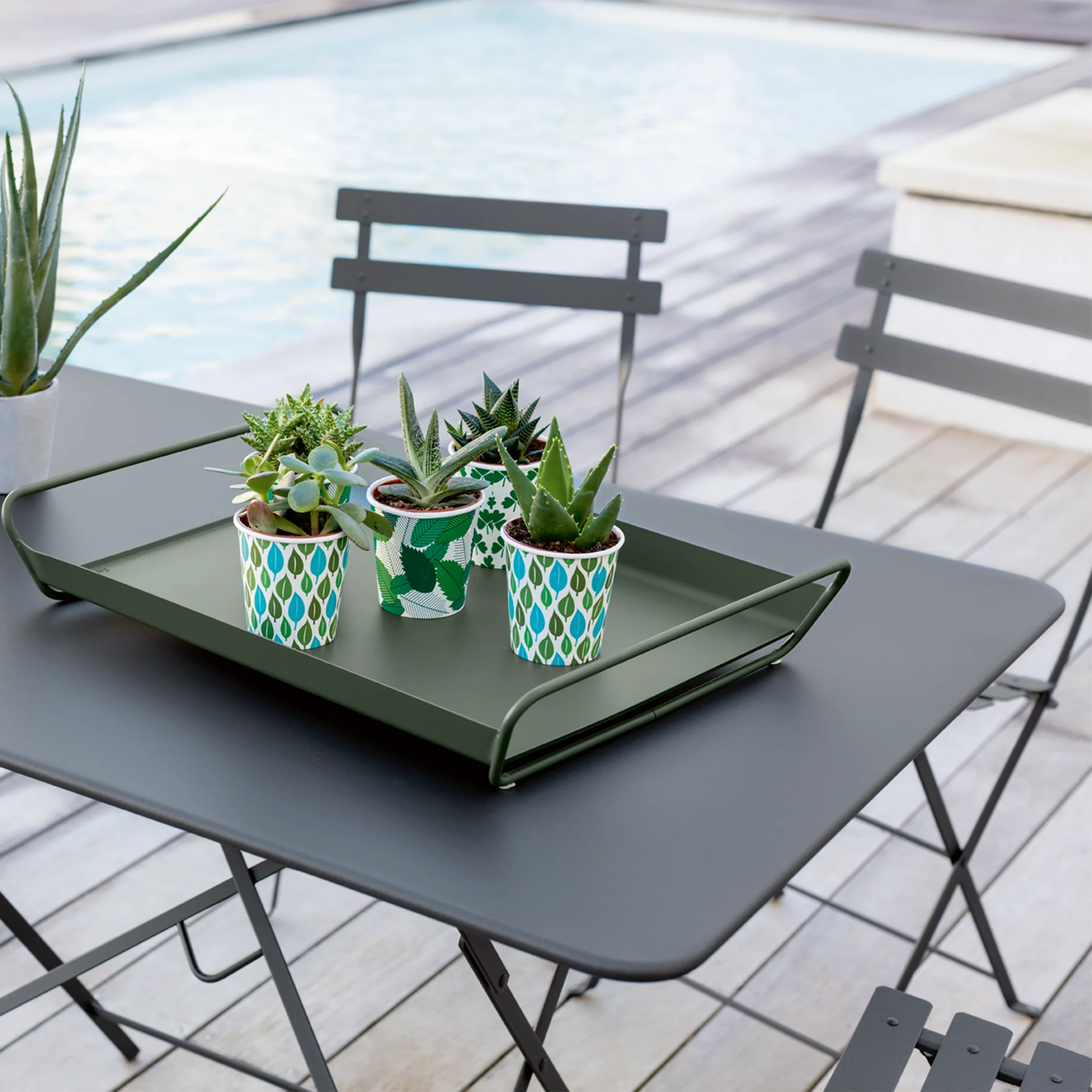 Bistro Square Folding Table by Fermob - Image 6