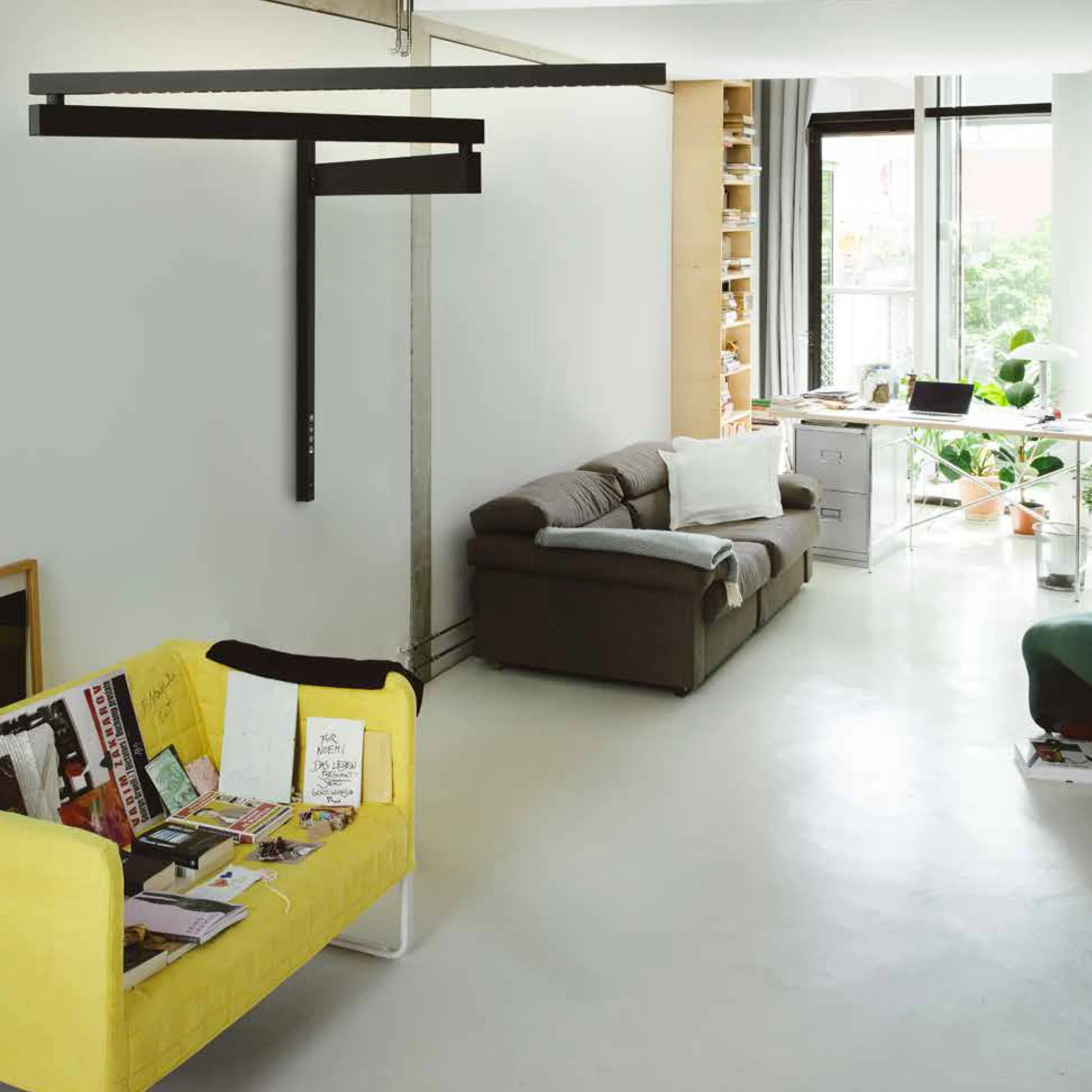 Black Flag Wall Lamp by Konstantin Grcic for Flos - Image 5