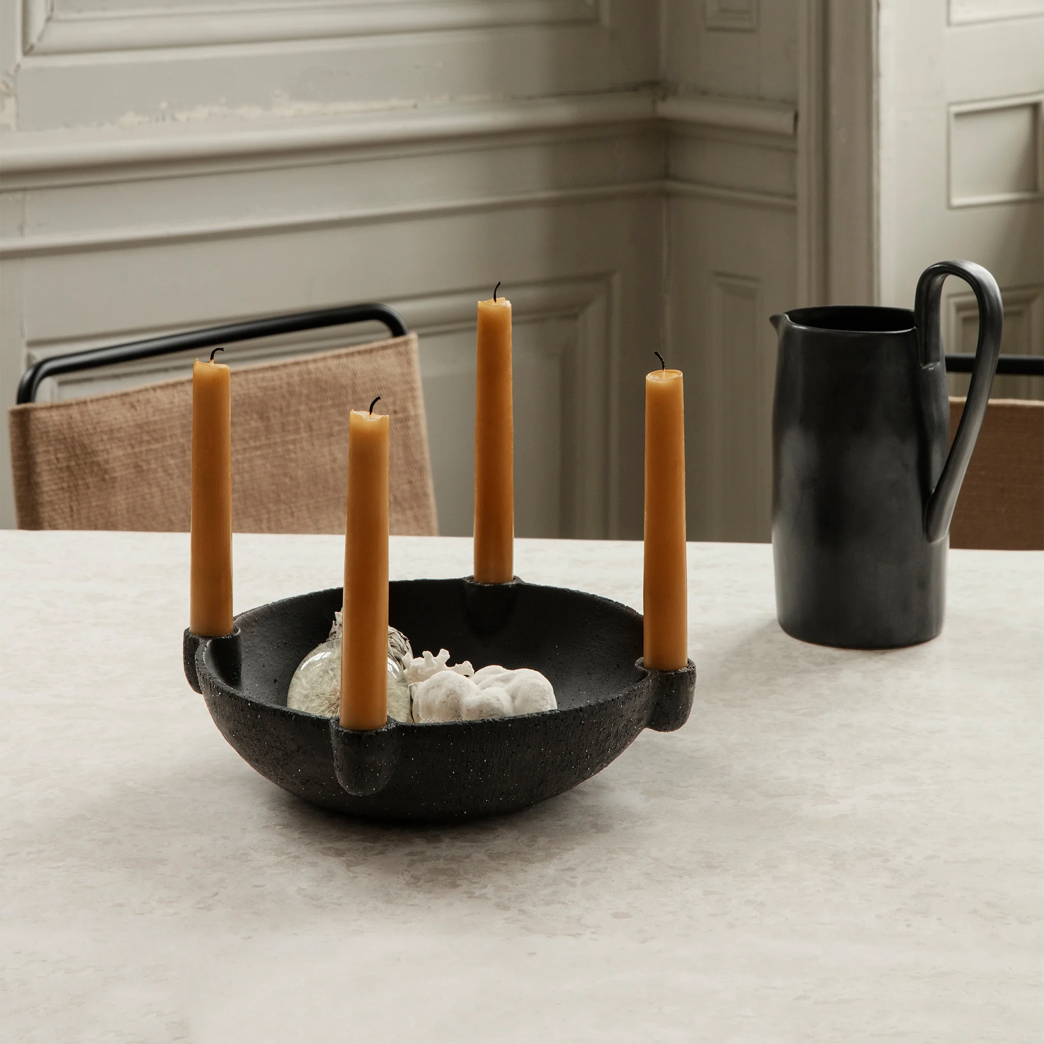 Bowl Candle Holder - Large Ceramic by Ferm Living - Image 6