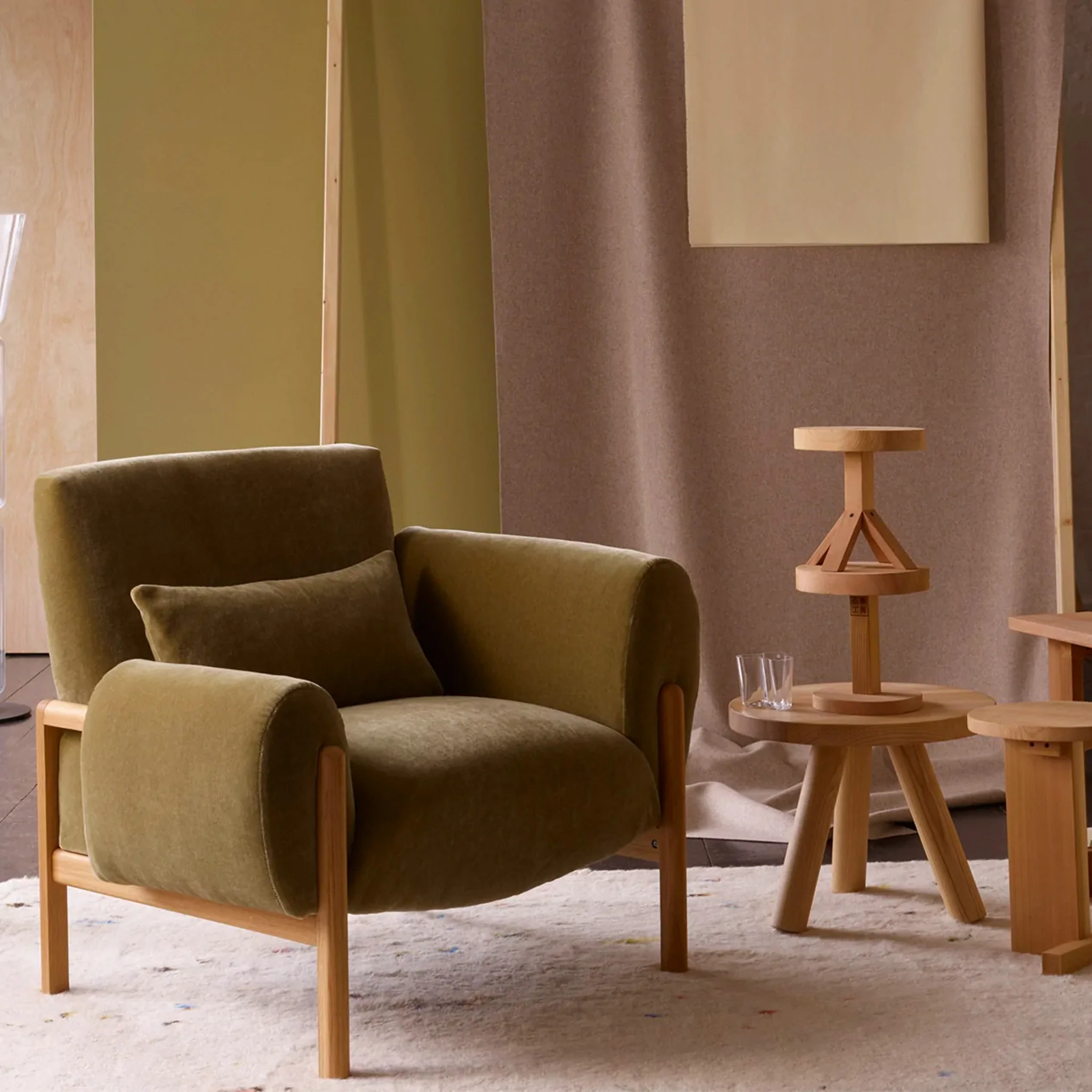 Bruno Armchair by Ilse Crawford & Oscar Peña for SCP - Image 4