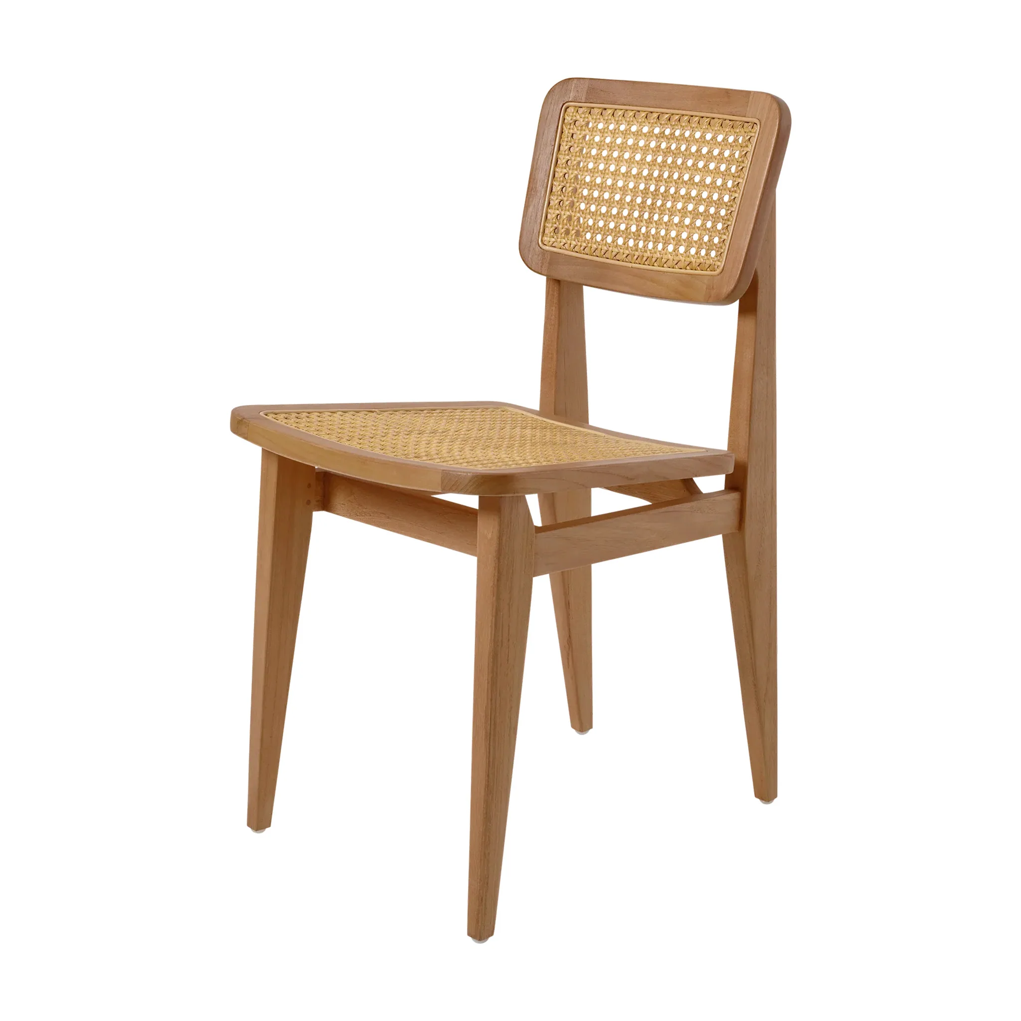C-Chair Outdoor Dining Chair - French Cane By Gubi