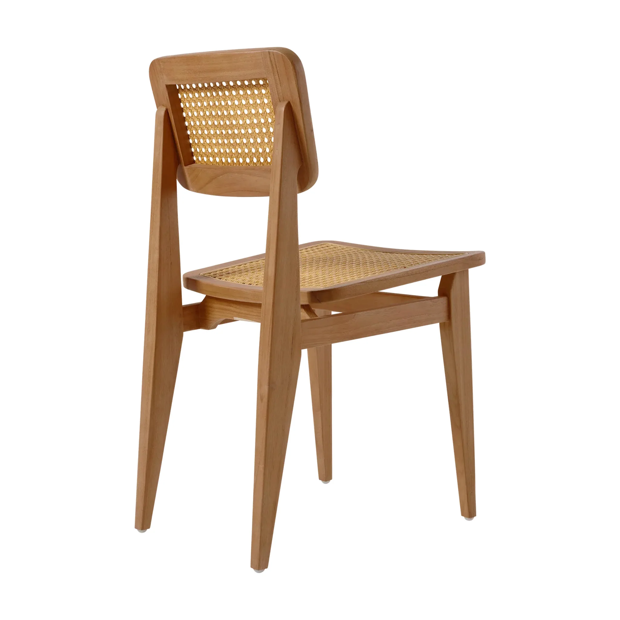 C-Chair Outdoor Dining Chair - French Cane By Gubi - Image 2