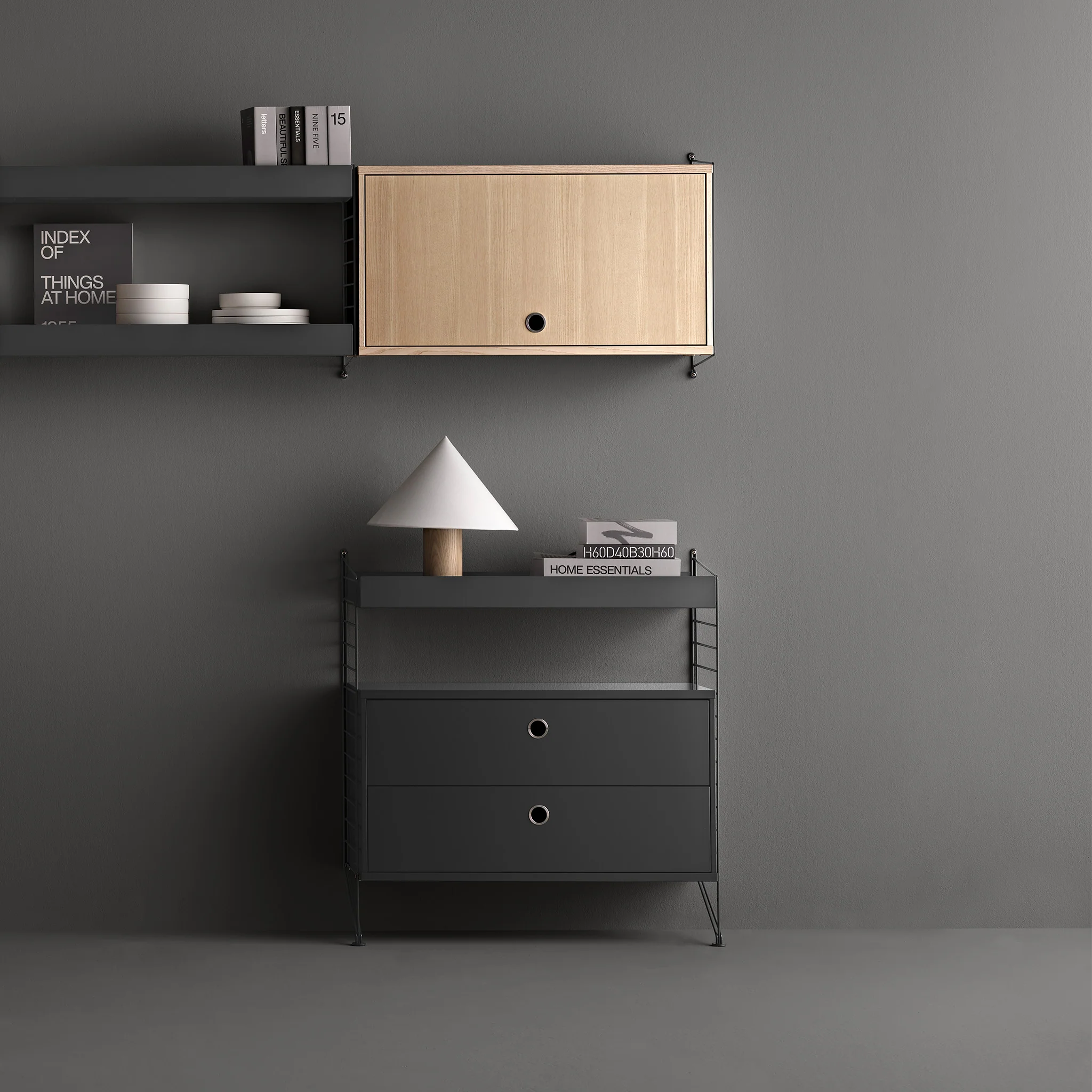 String - Cabinet With Flip Door - Image 6