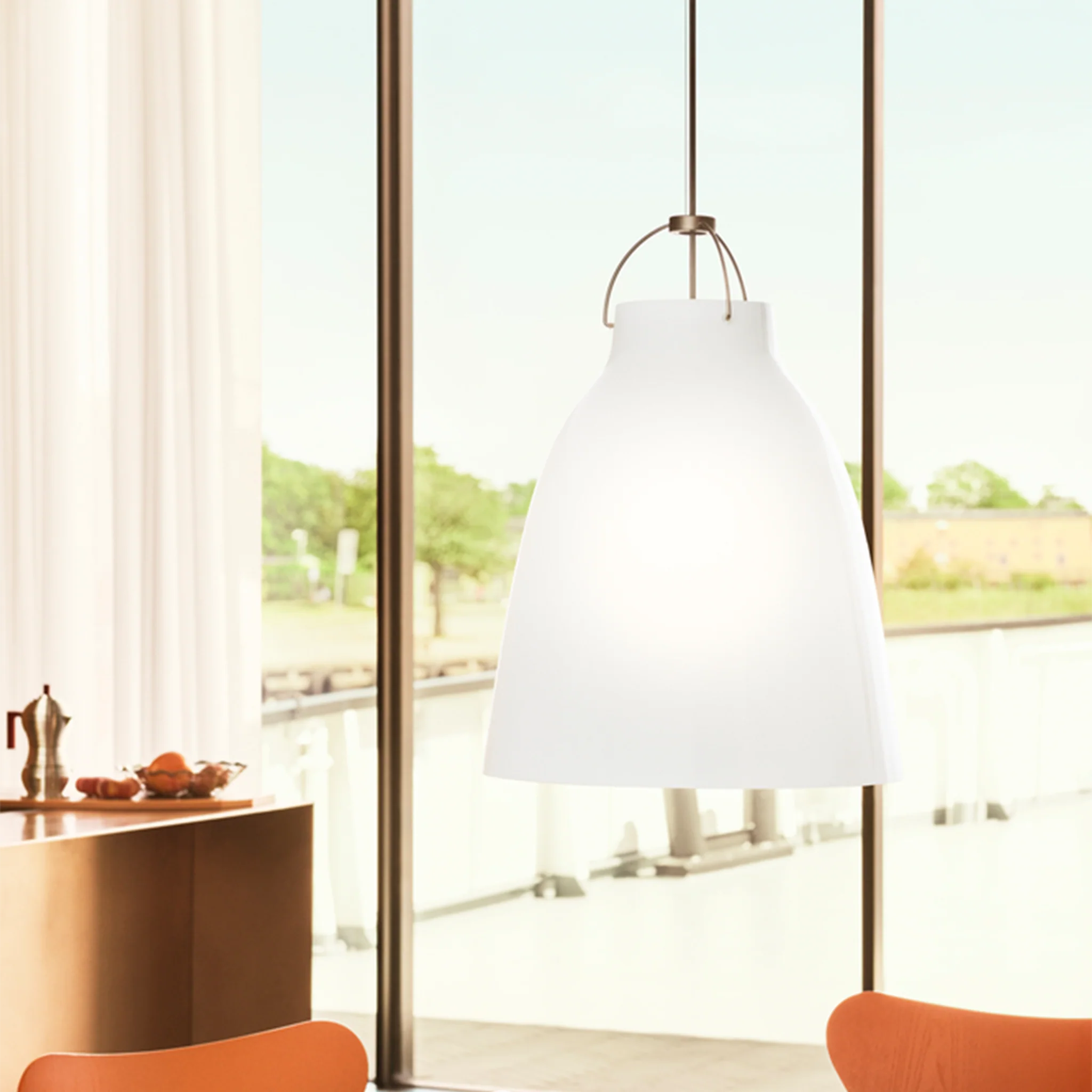 Caravaggio Opal Glass Pendant by Fritz Hansen - Image 3