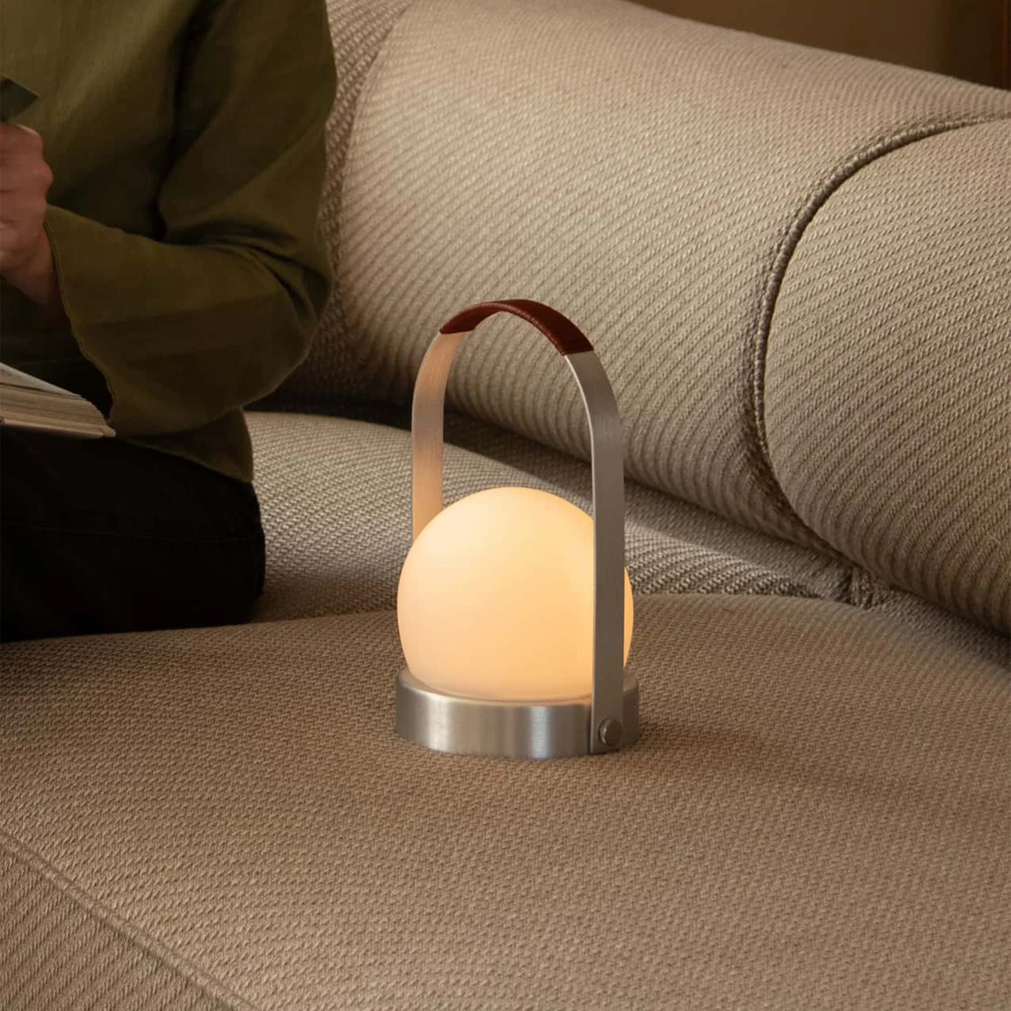 Carrie Portable Lamp - Leather Handle - Image 13