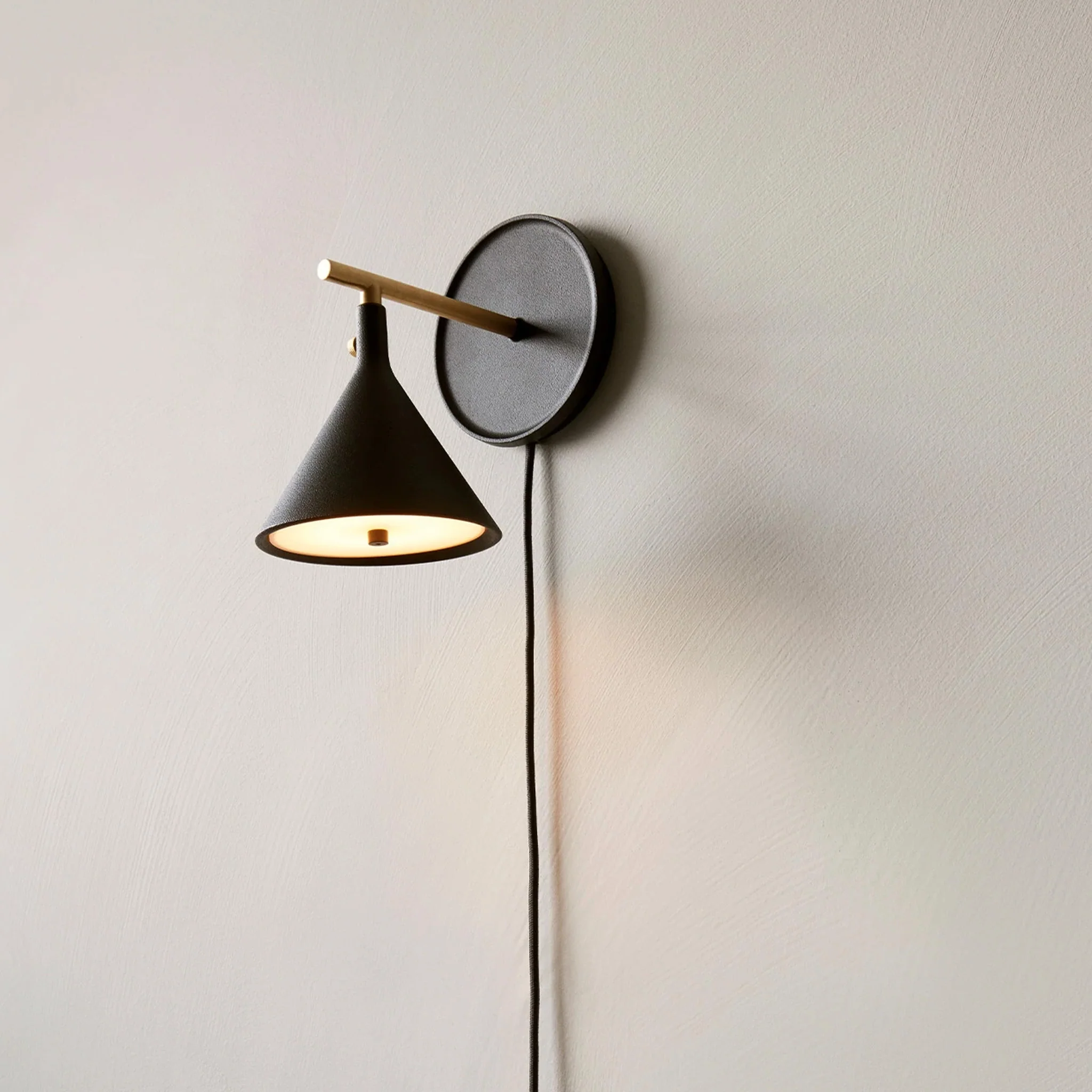 Cast Wall Sconce With Diffuser - Dimmable by Tom Chung & Jordan Murphy - Image 4