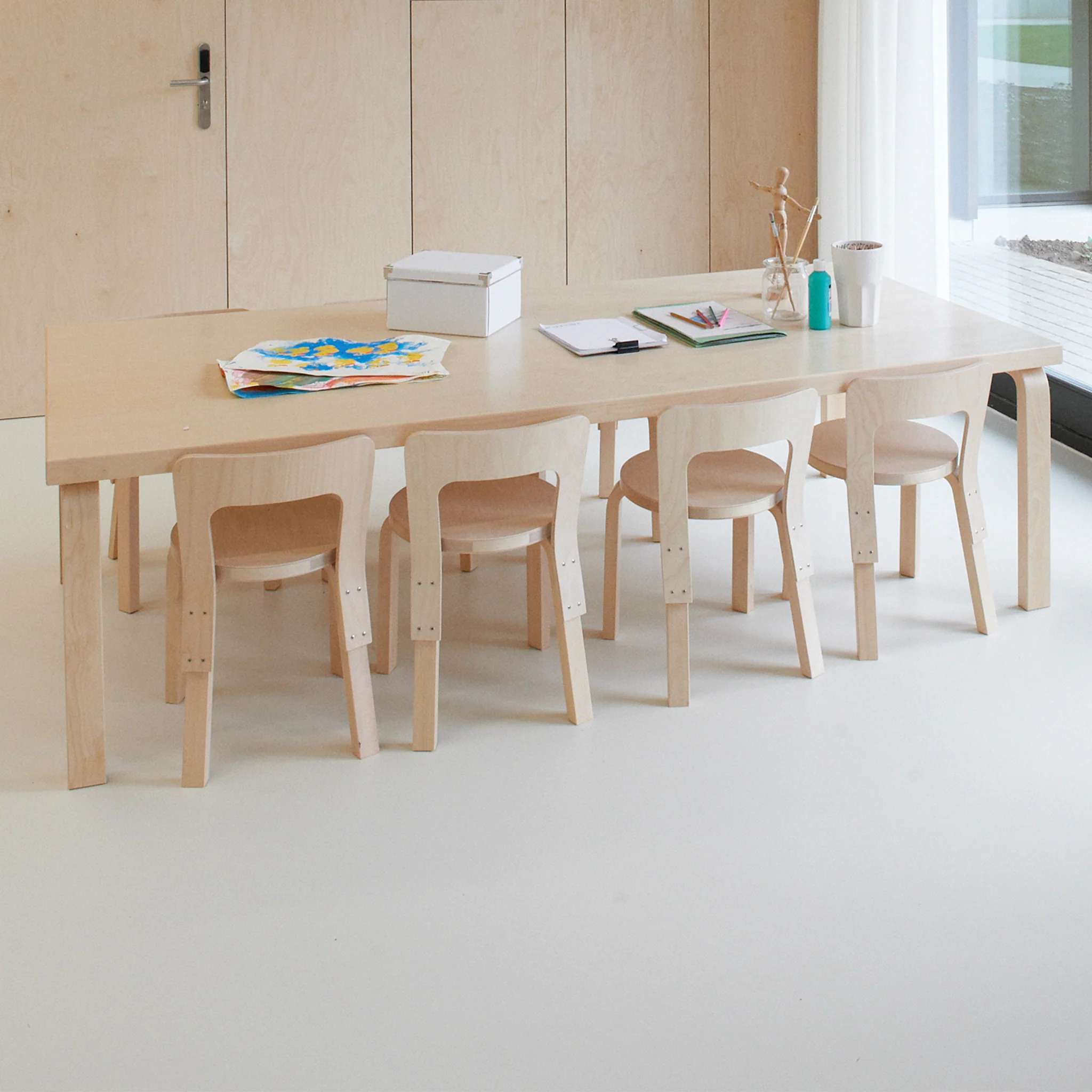 Children's Aalto Rectangular Table by Artek - Image 4