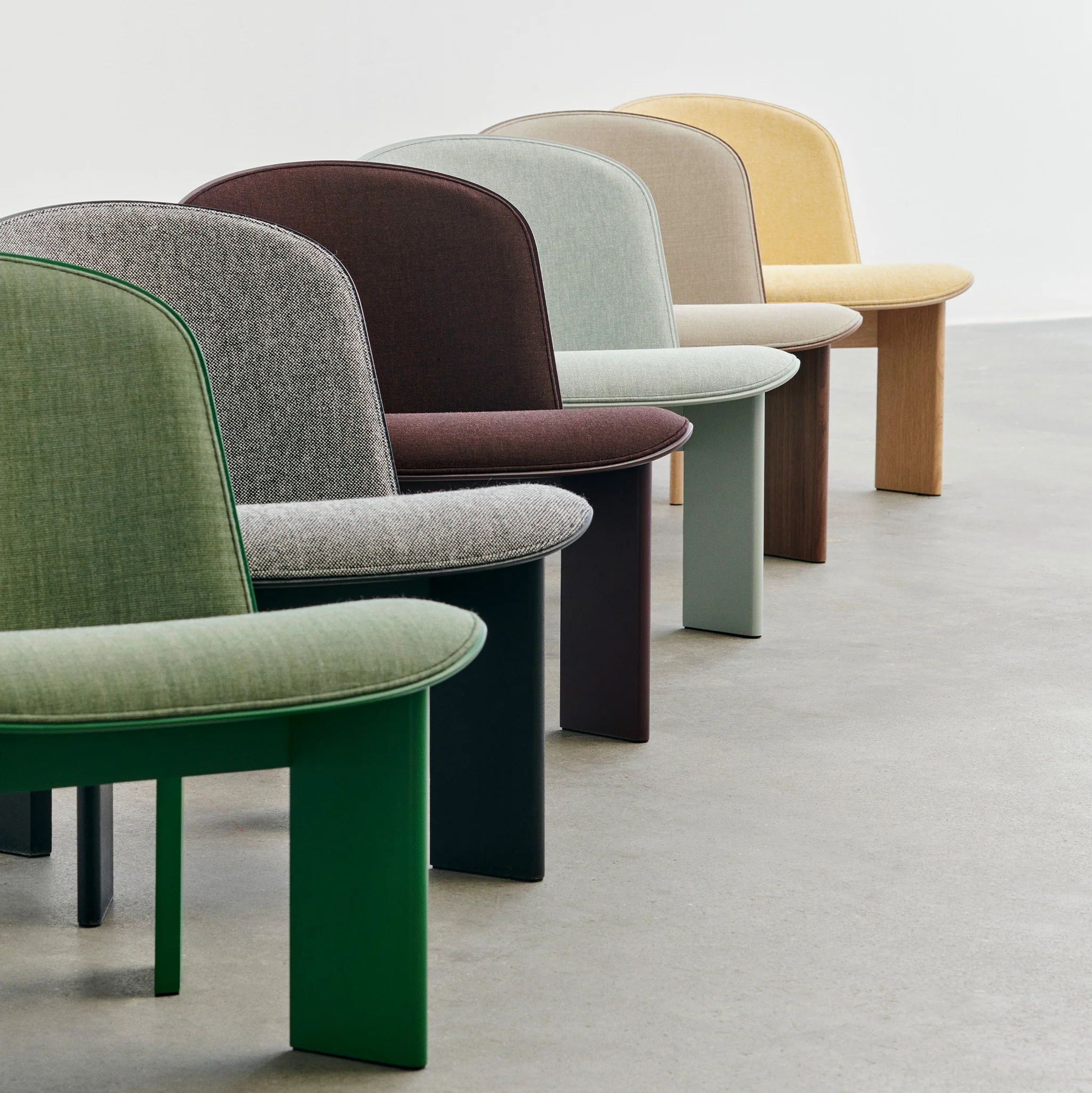 Chisel Lounge Chair Front Upholstered by Hay - Image 3