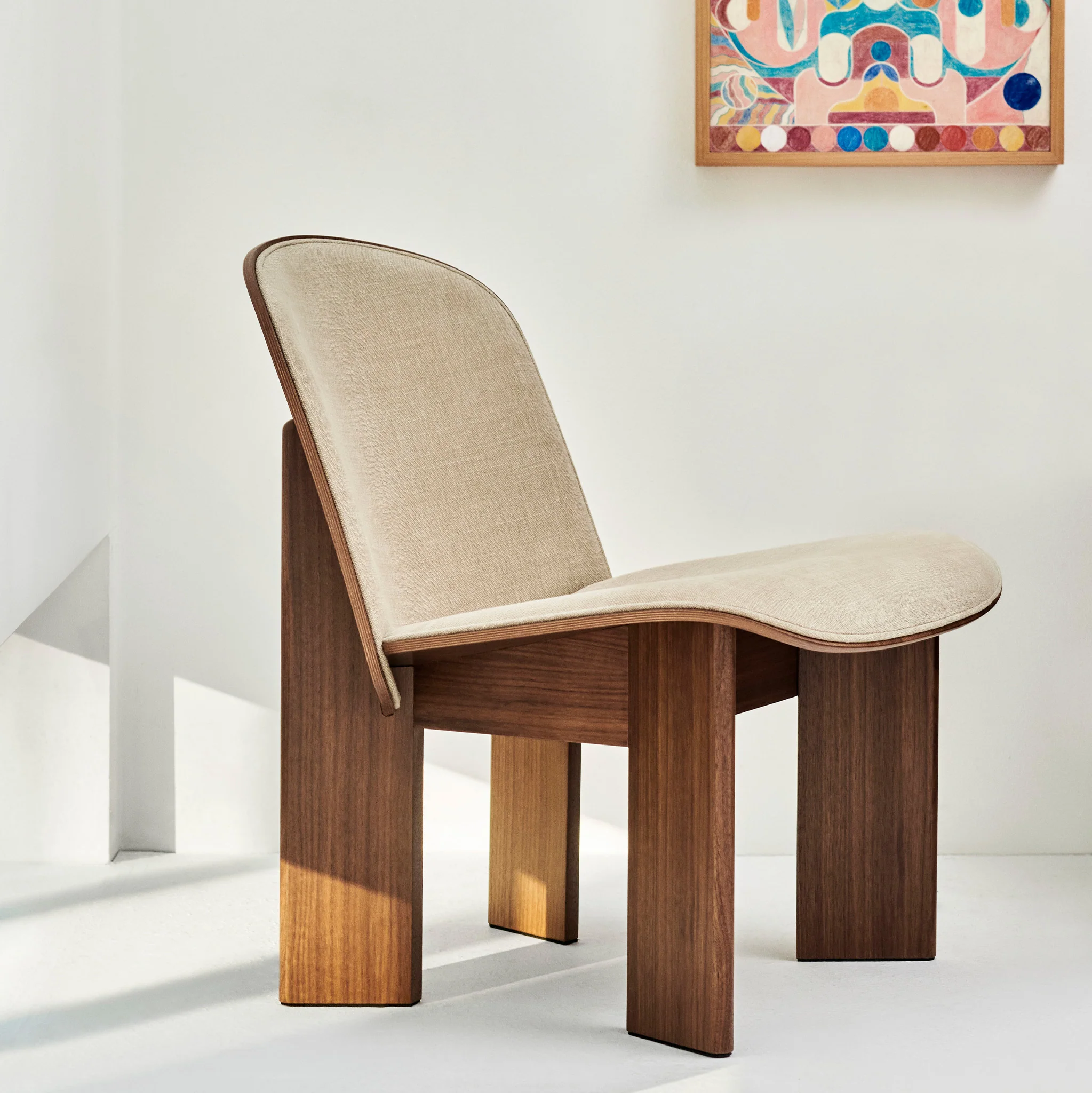 Chisel Lounge Chair Front Upholstered by Hay - Image 4