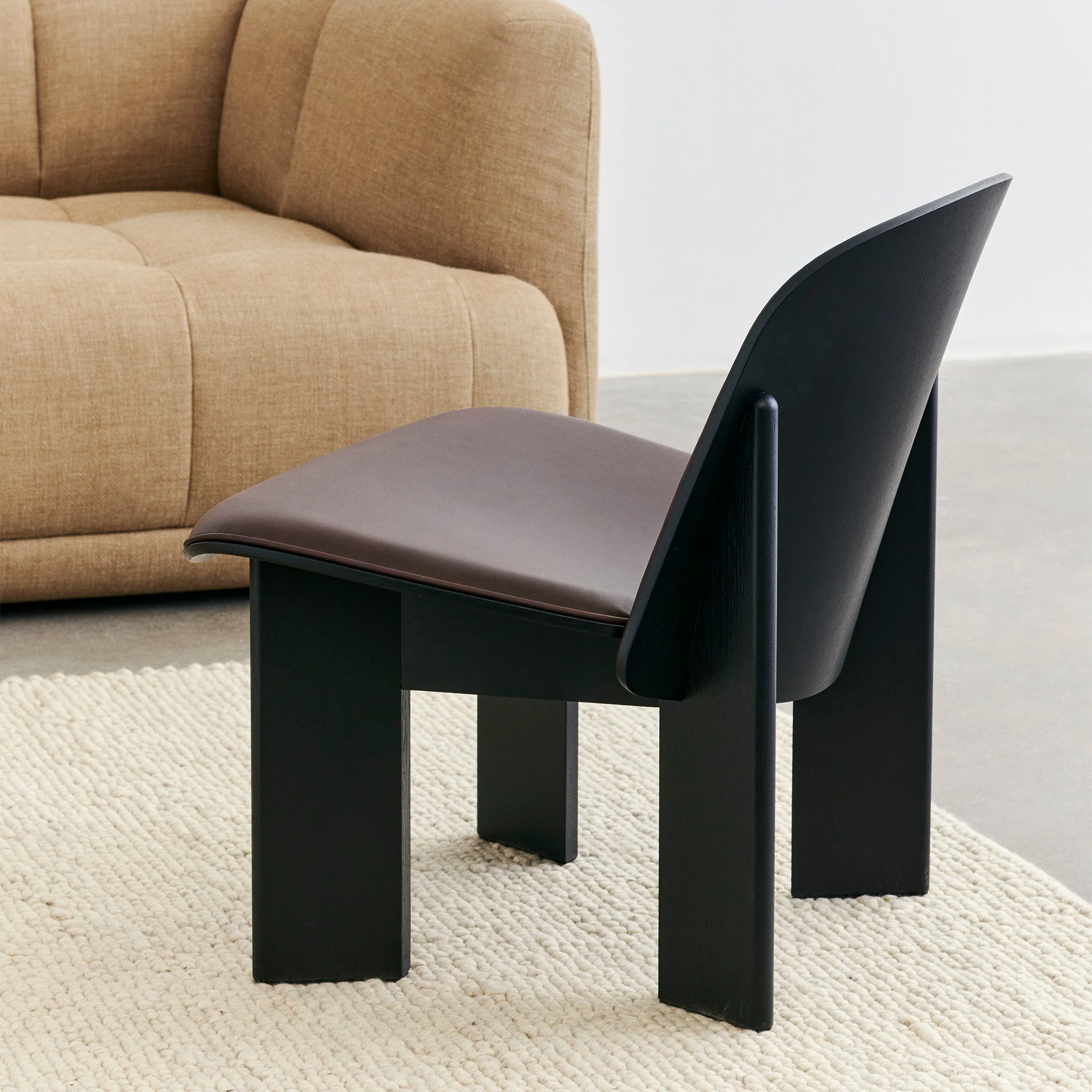 Chisel Lounge Chair Front Upholstered by Hay - Image 6
