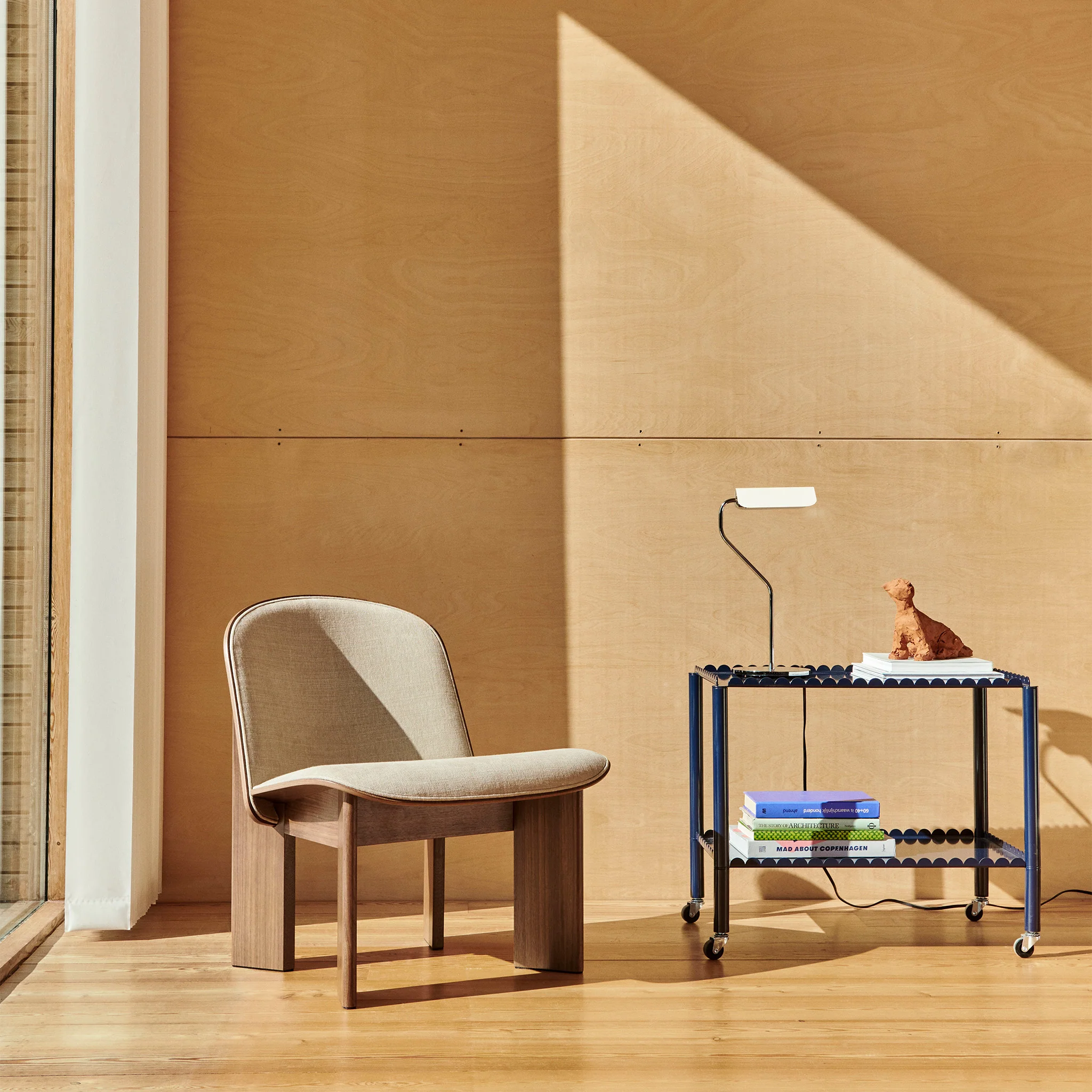 Chisel Lounge Chair Front Upholstered by Hay - Image 8