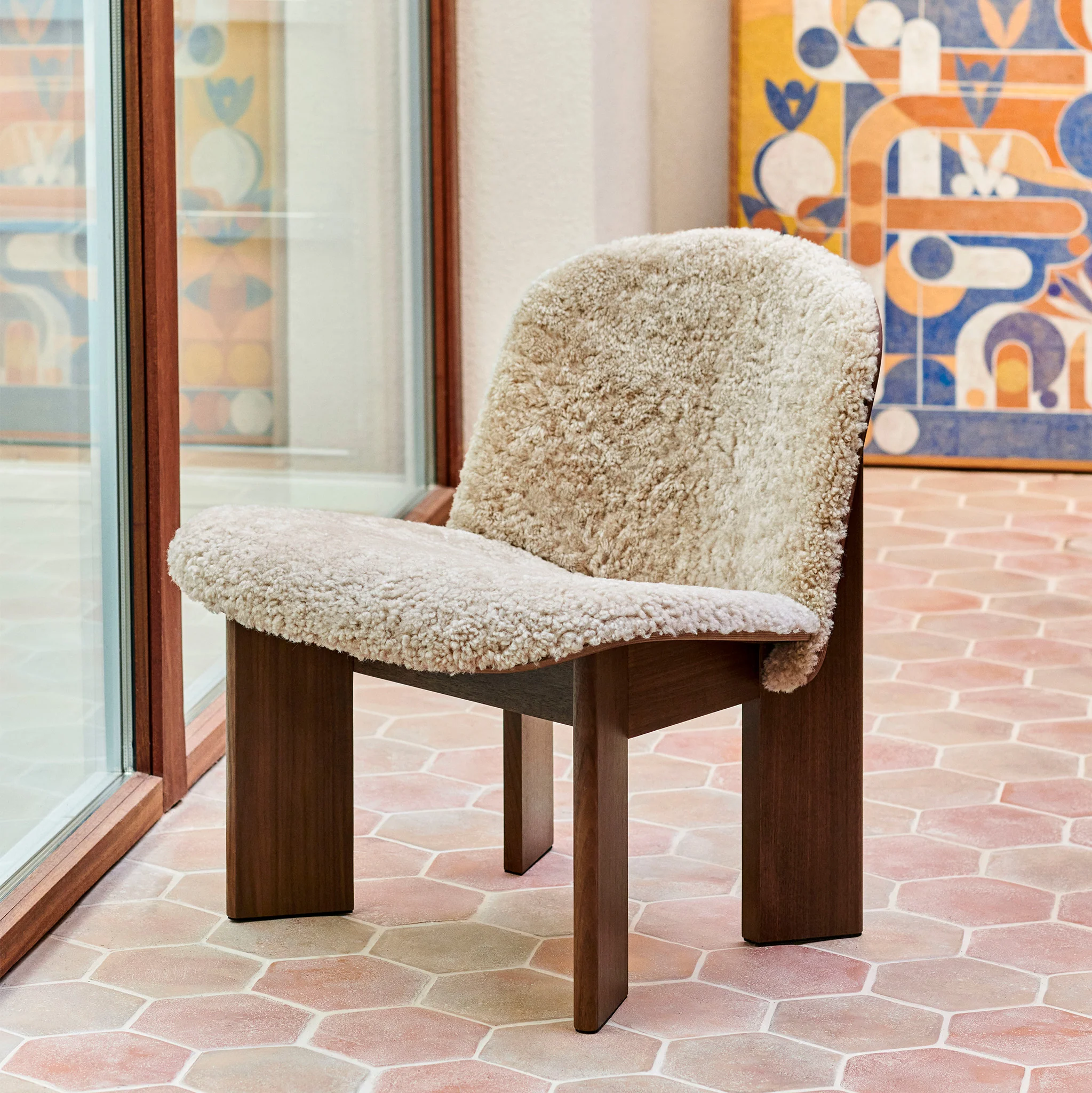 Chisel Lounge Chair Front Upholstered by Hay - Image 9