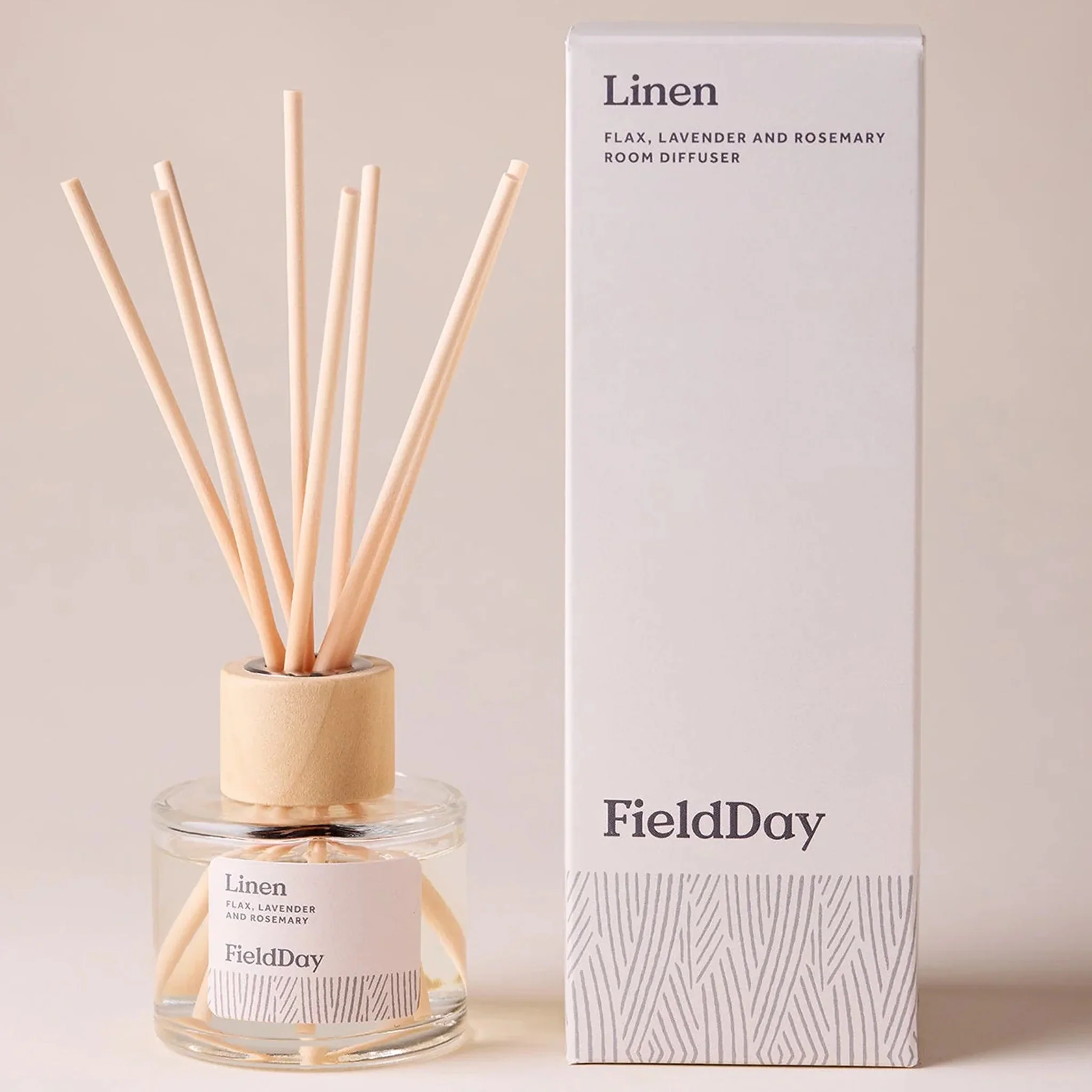 Classic Linen Reed Diffuser by FieldDay