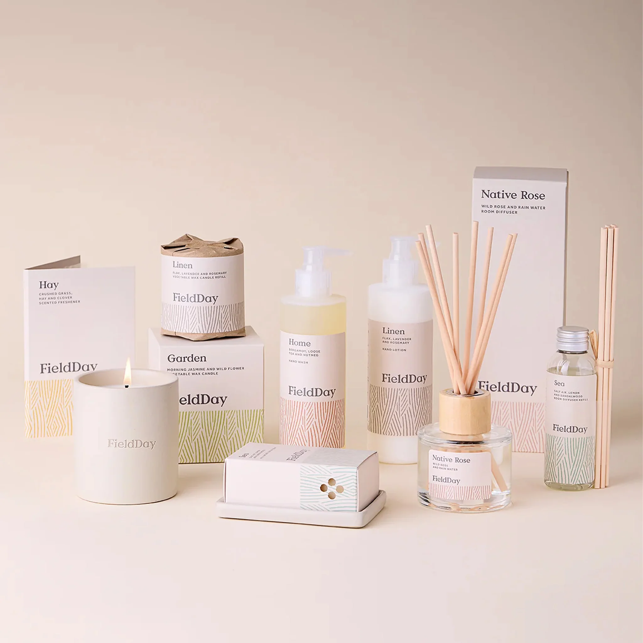 Classic Linen Reed Diffuser by FieldDay - Image 3