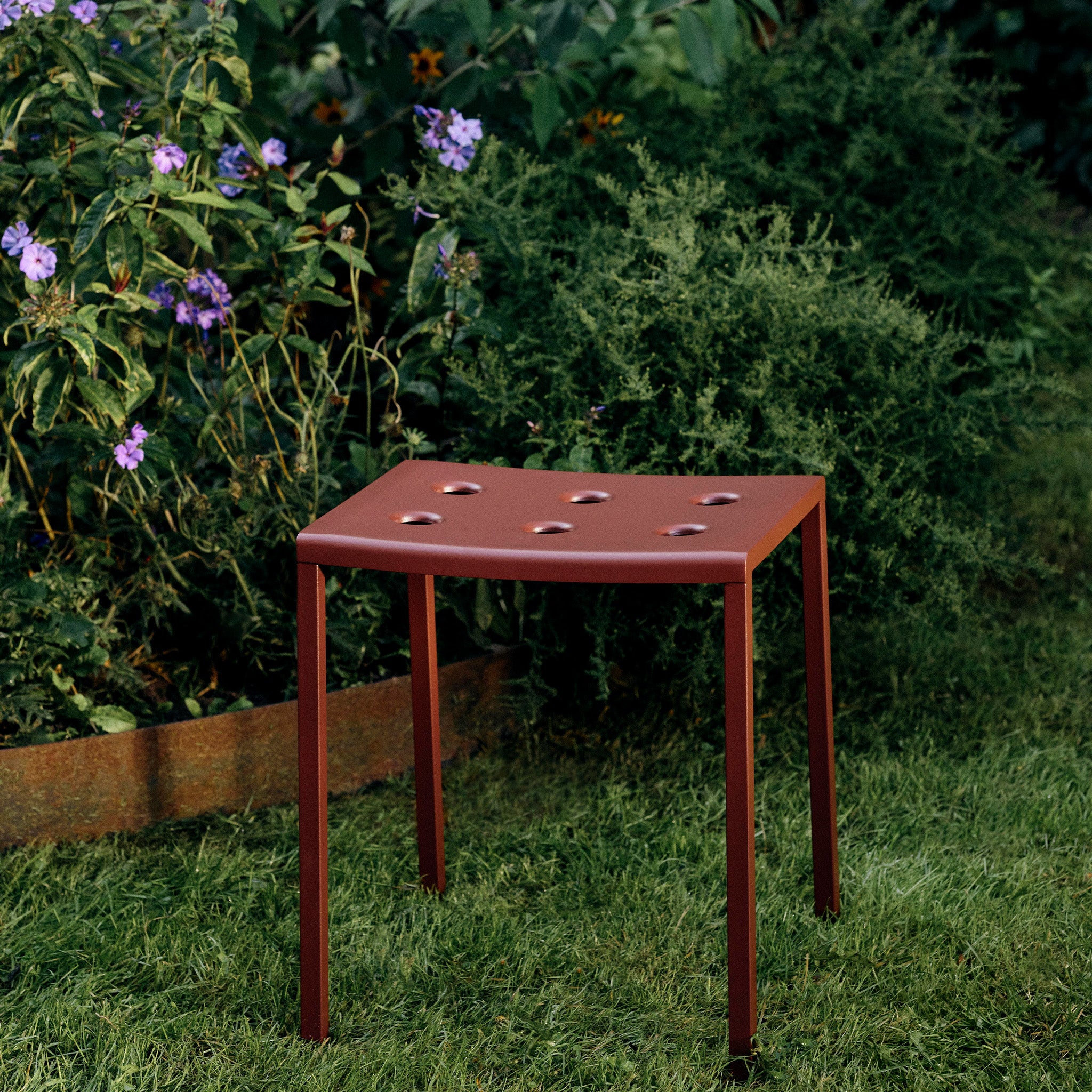 Hay Balcony Stool - Iron Red (Clearance) - Image 3