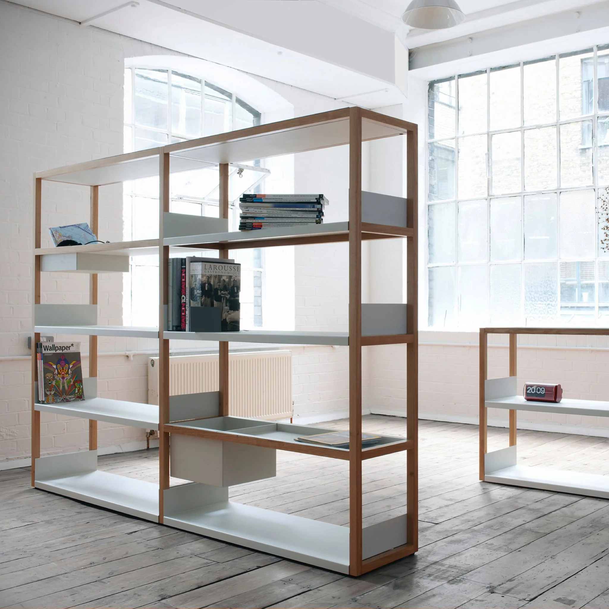 Case Lap Shelving – Deep Box – White (Clearance) - Image 8