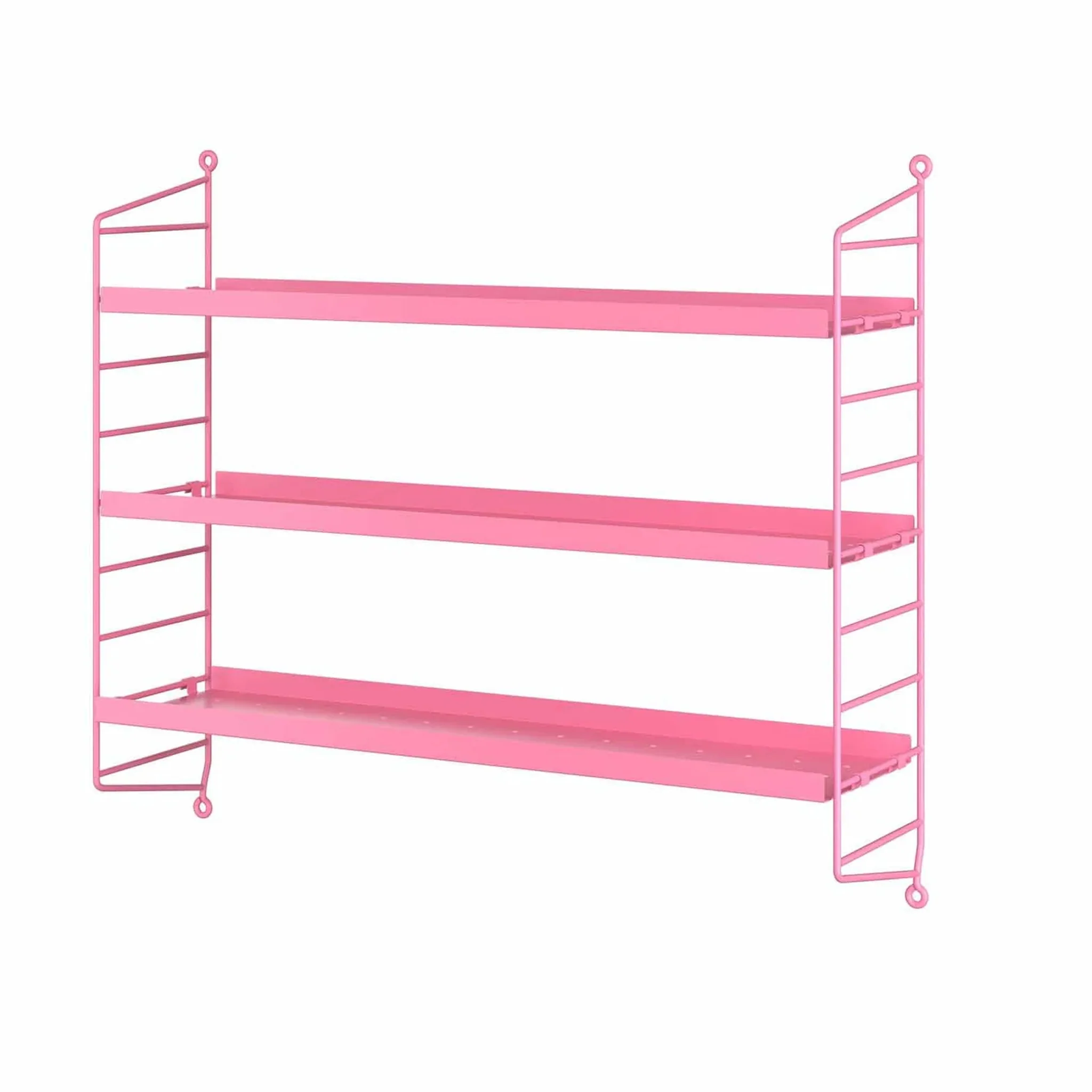 String Furniture String Metal Pocket Shelf – Pink – (Clearance)