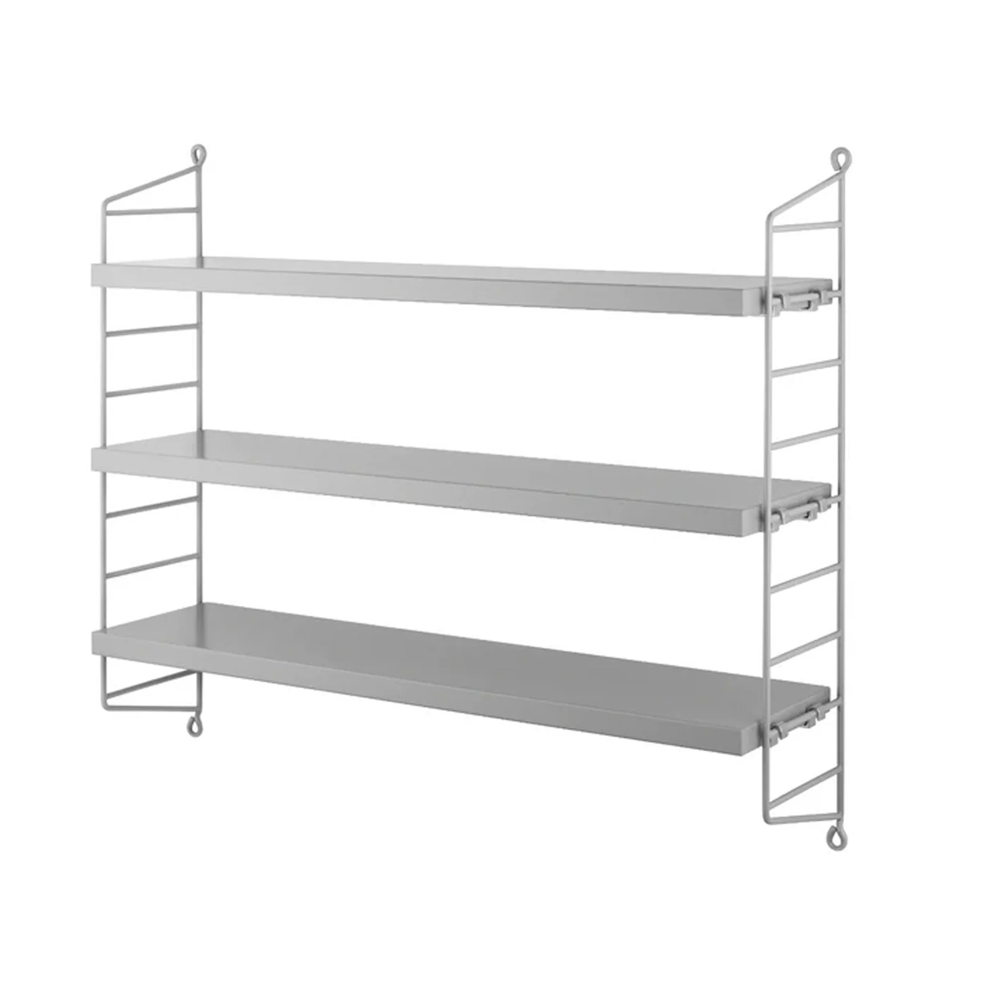 String Furniture String Pocket Shelf – Artek Grey – (Clearance)